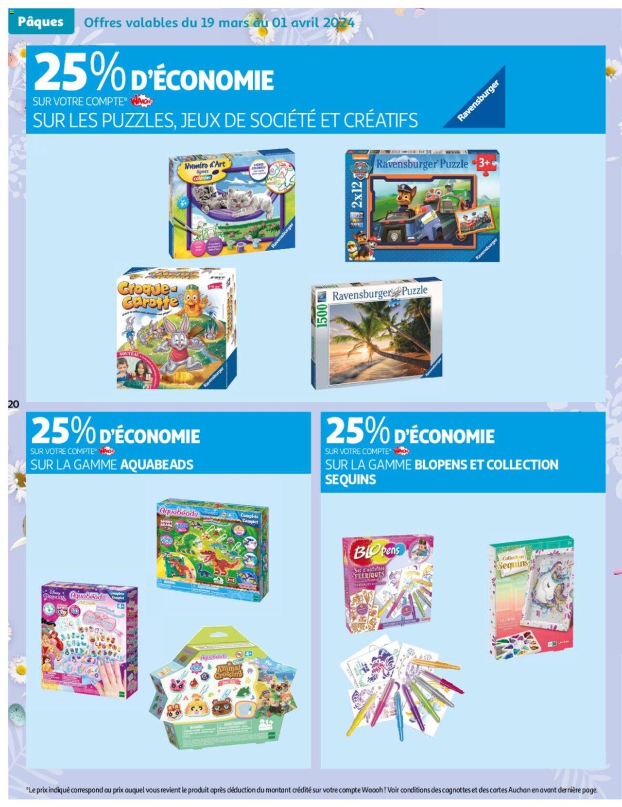 Catalogue Auchan 19 Mar – 1 Avr 2024 Page 20