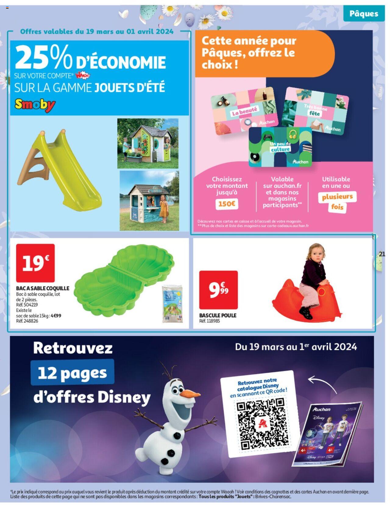 Catalogue Auchan 19 Mar – 1 Avr 2024 Page 21