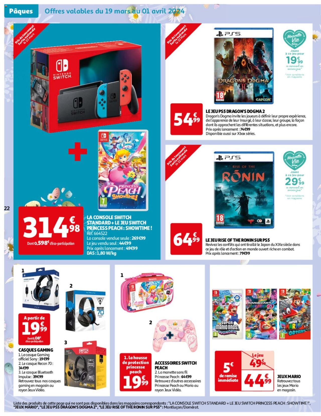 Catalogue Auchan 19 Mar – 1 Avr 2024 Page 22