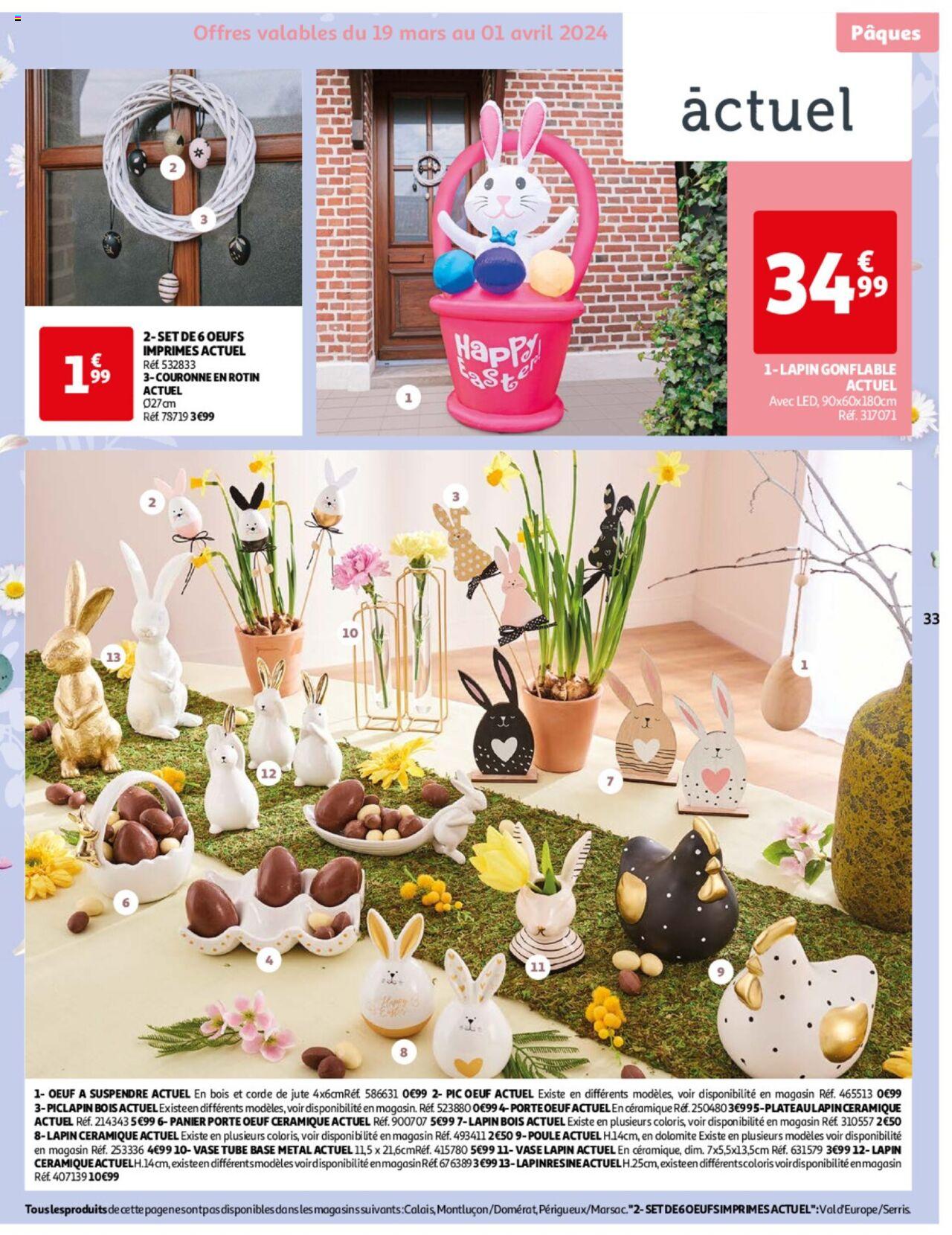 Catalogue Auchan 19 Mar – 1 Avr 2024 Page 34