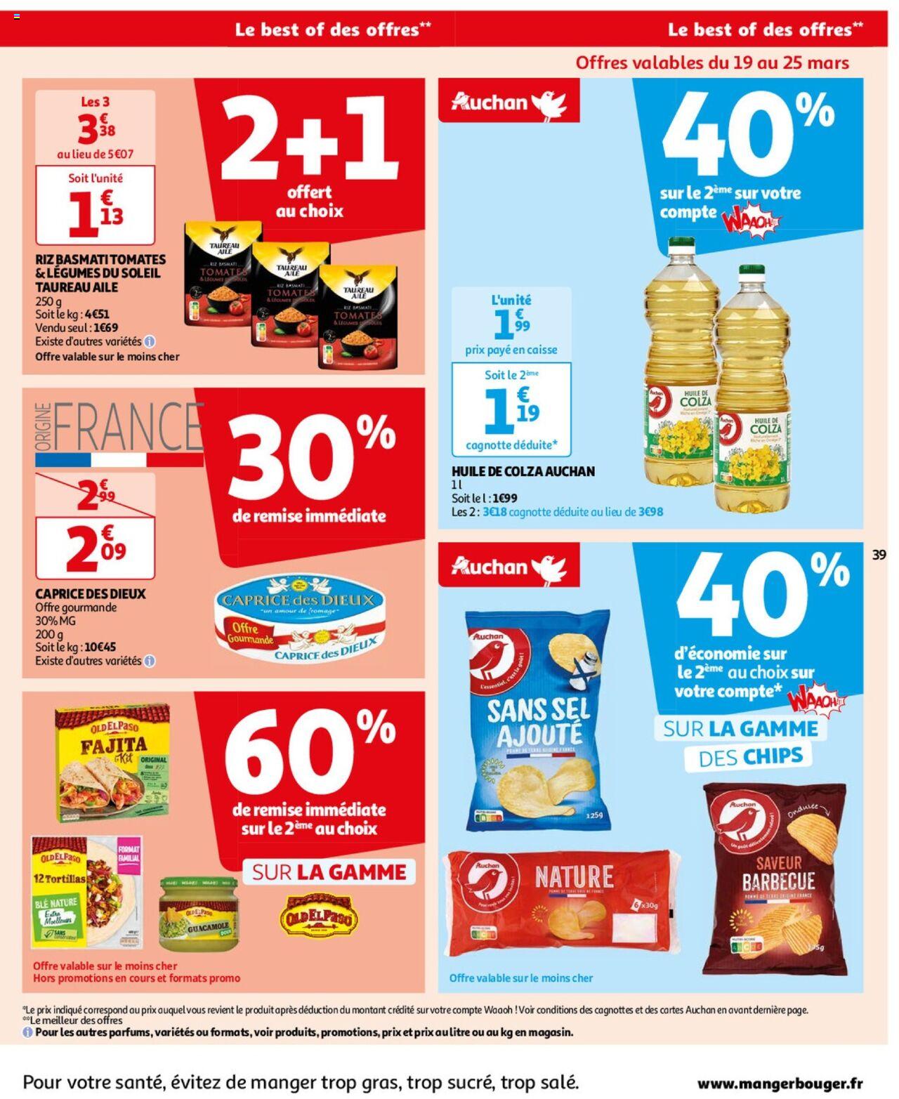 Catalogue Auchan 19 Mar – 1 Avr 2024 Page 40