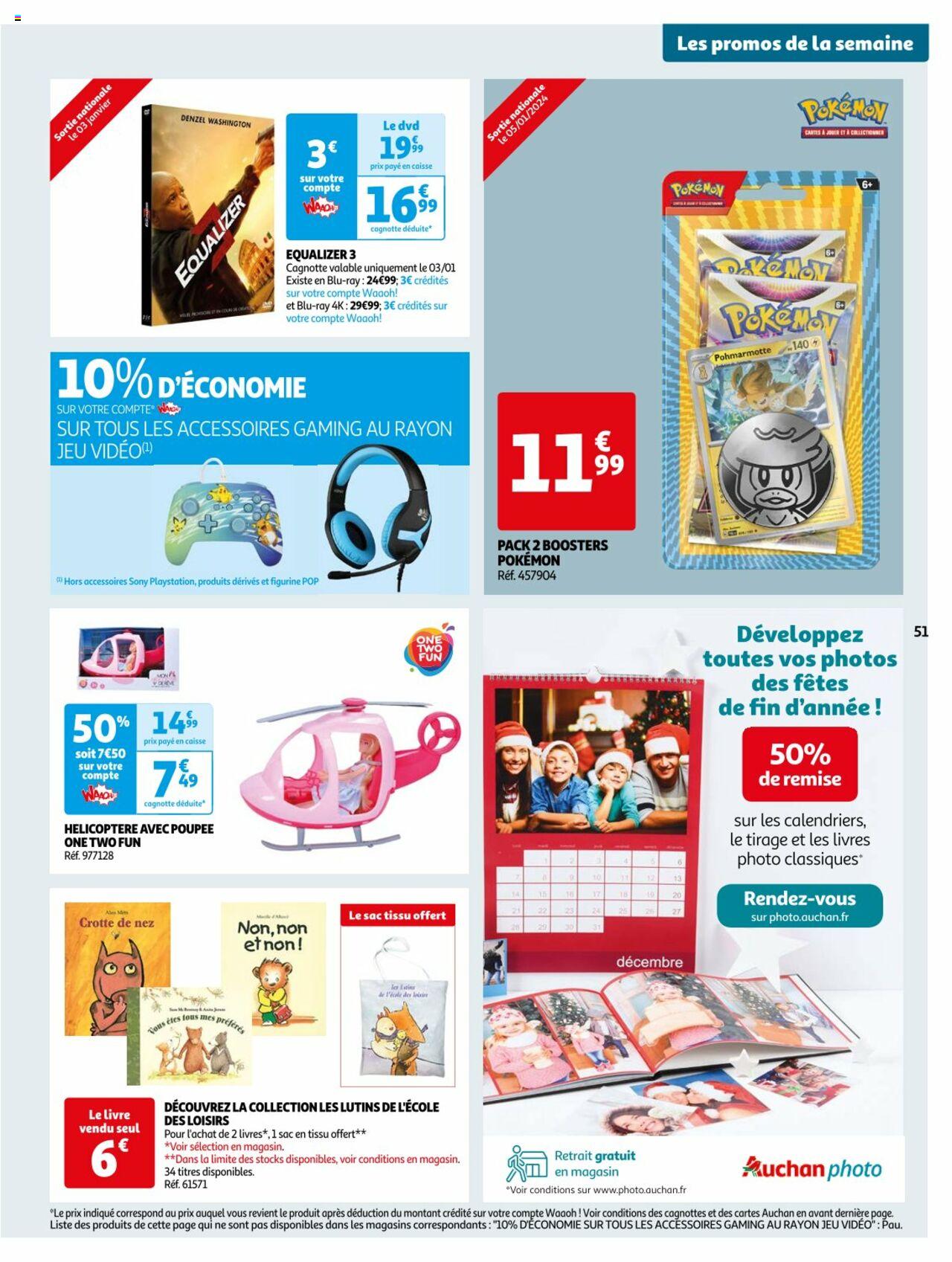 Catalogue Auchan 2 – 8 Janvier 2024 Page 51
