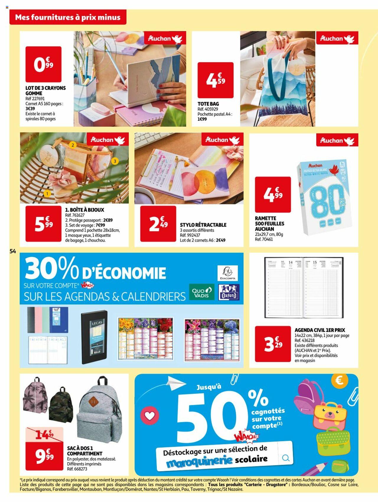 Catalogue Auchan 2 – 8 Janvier 2024 Page 54