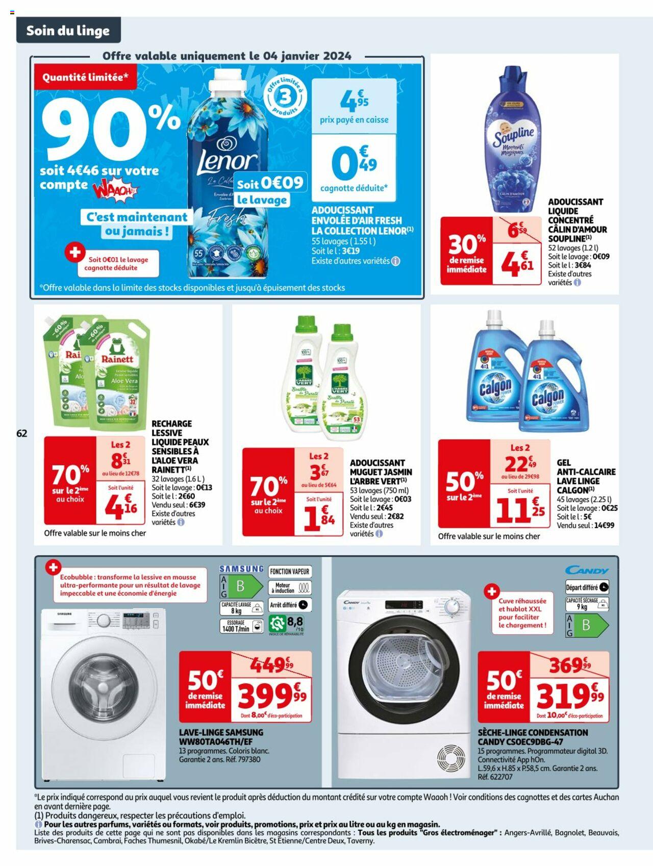 Catalogue Auchan 2 – 8 Janvier 2024 Page 64