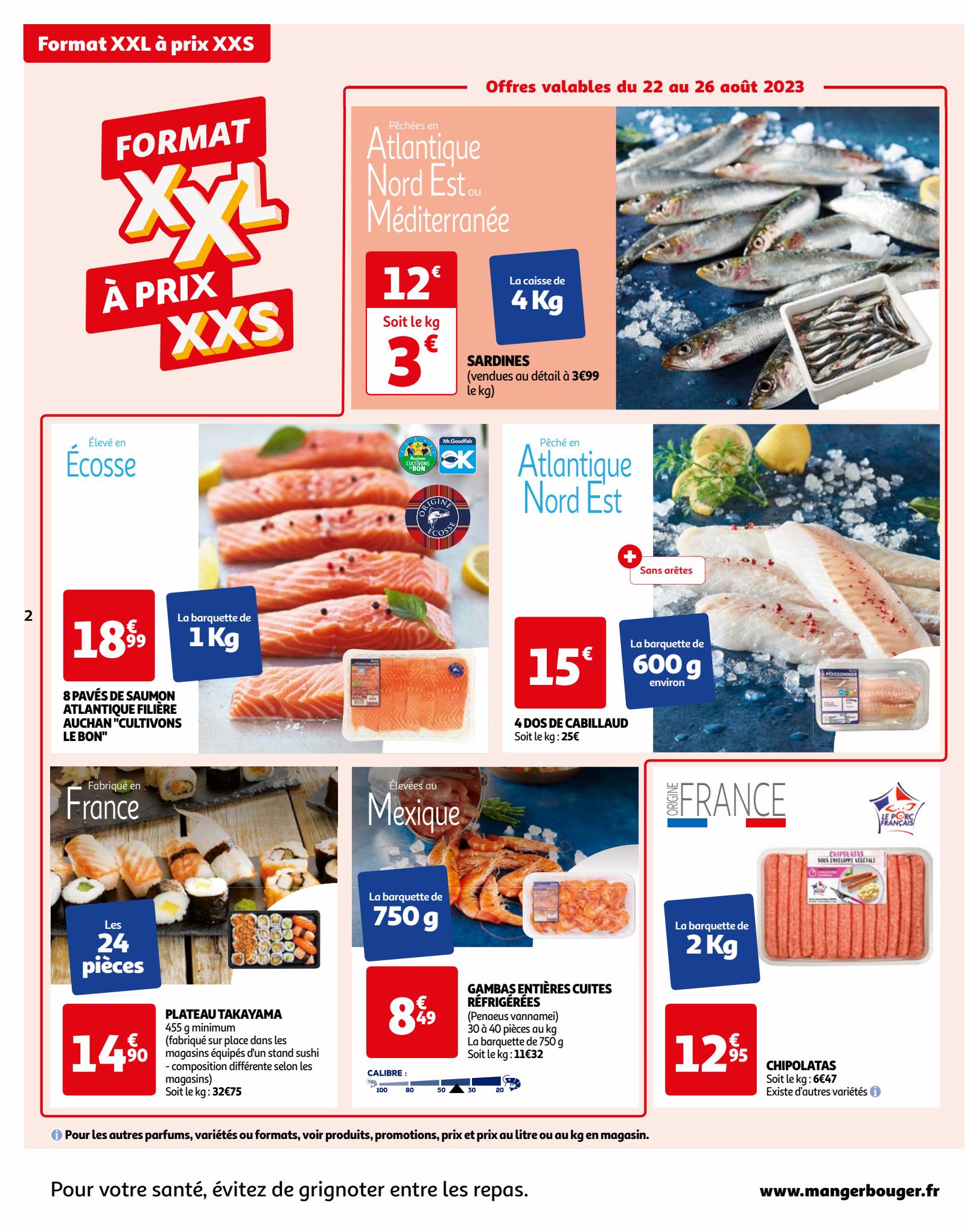 Catalogue Auchan 22 – 28 Août 2023 Page 2