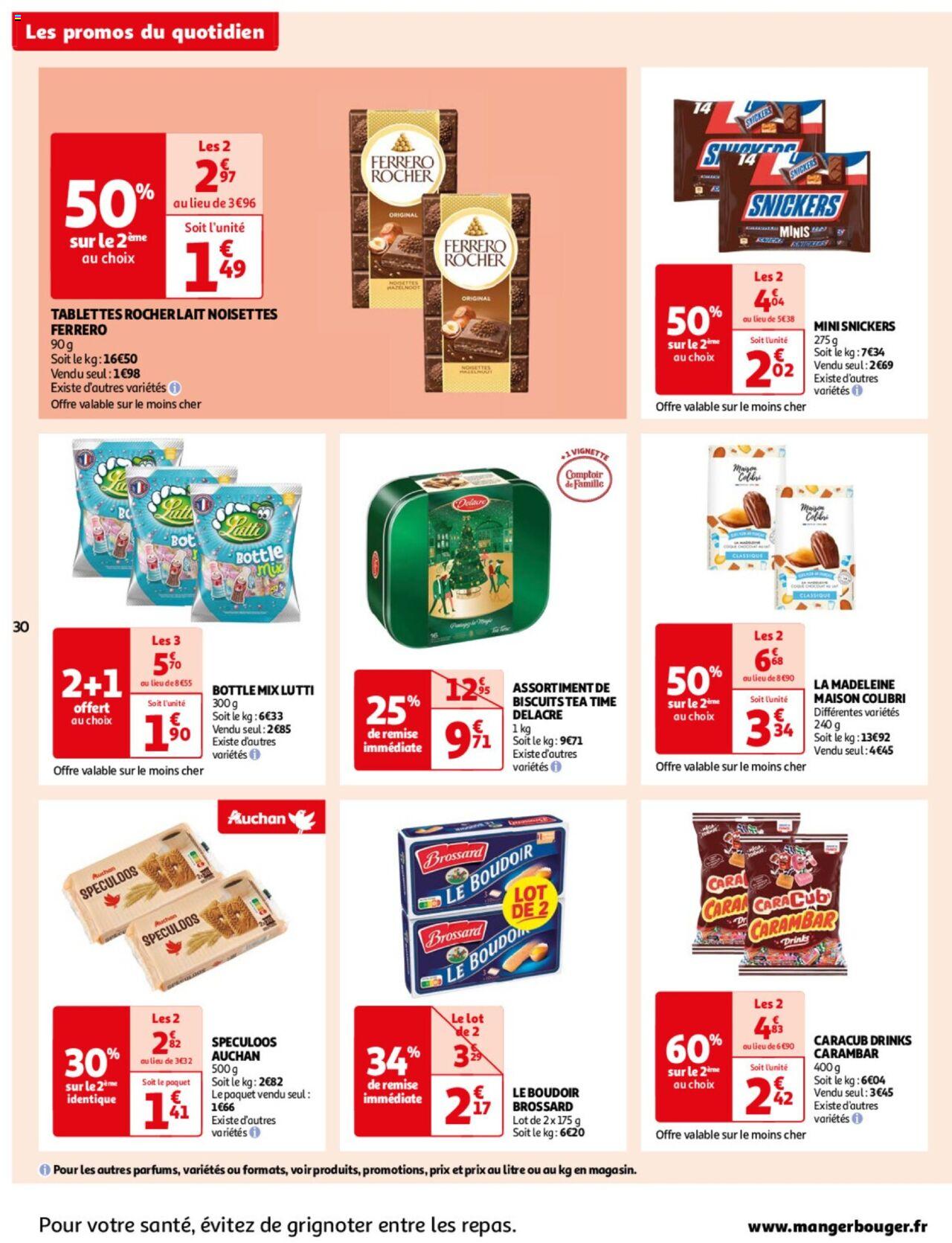 Catalogue Auchan 26 – 31 Décembre 2023 Page 30
