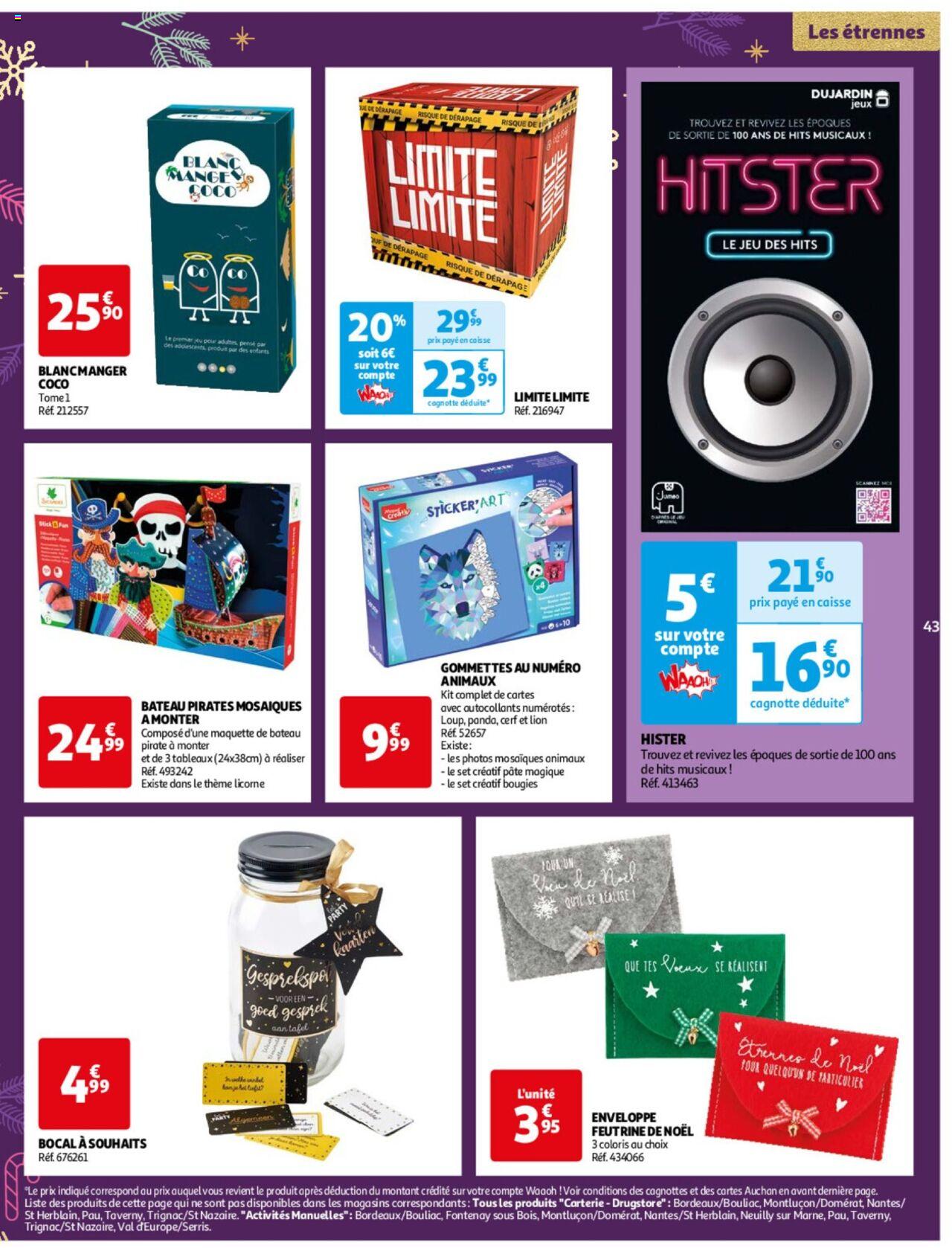 Catalogue Auchan 26 – 31 Décembre 2023 Page 43