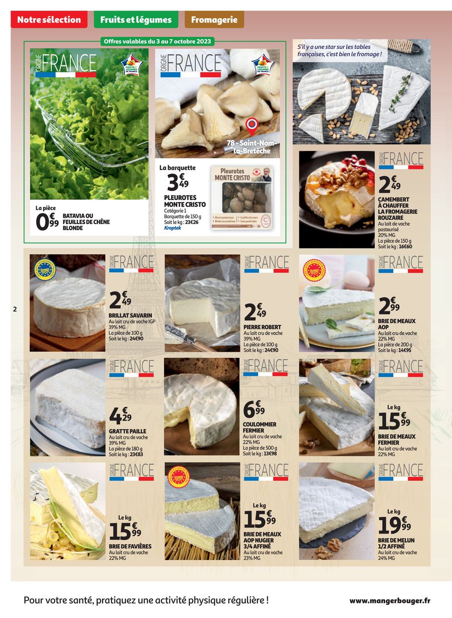 Catalogue Auchan 3 – 9 Octobre 2023 Page 2