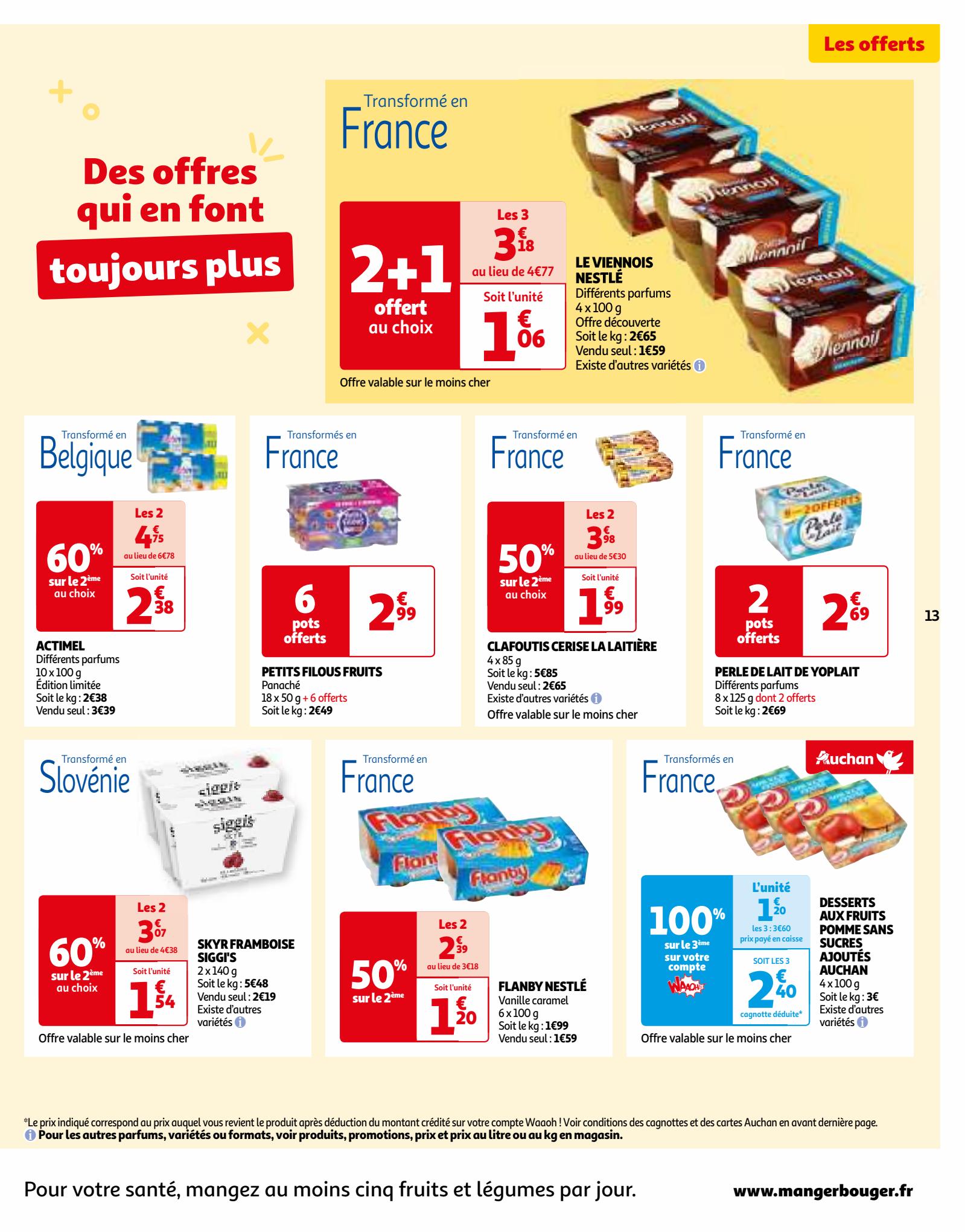Catalogue Auchan 31 Juillet – 6 Août 2023 Page 13