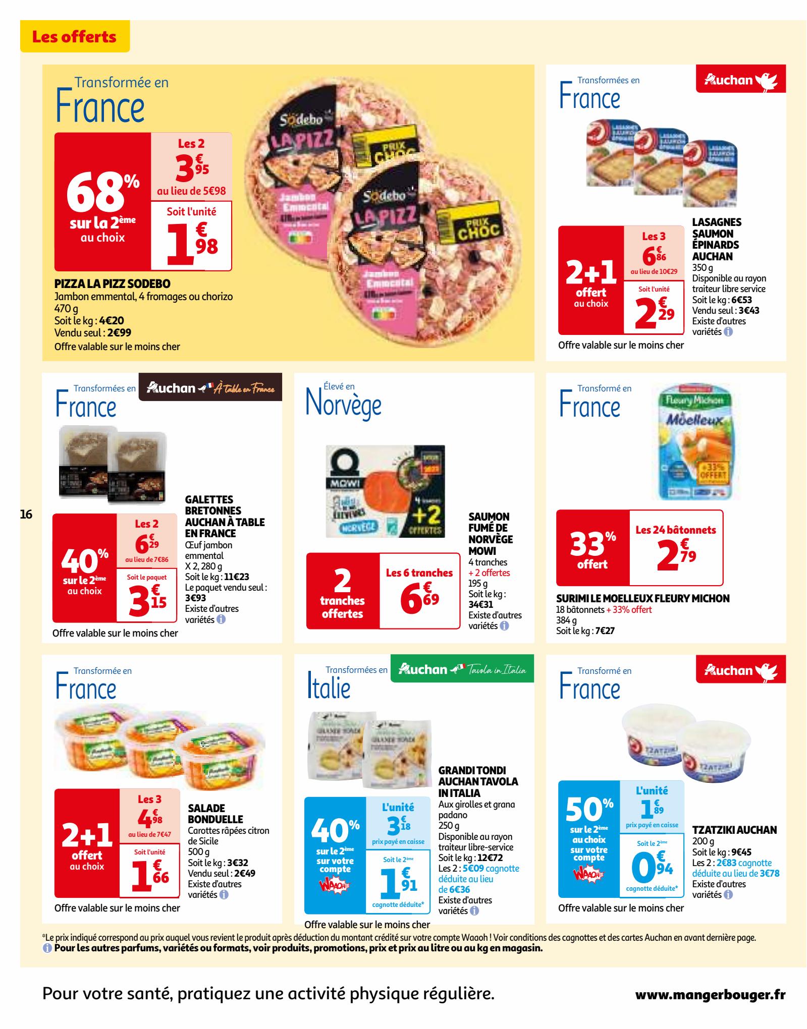 Catalogue Auchan 31 Juillet – 6 Août 2023 Page 16