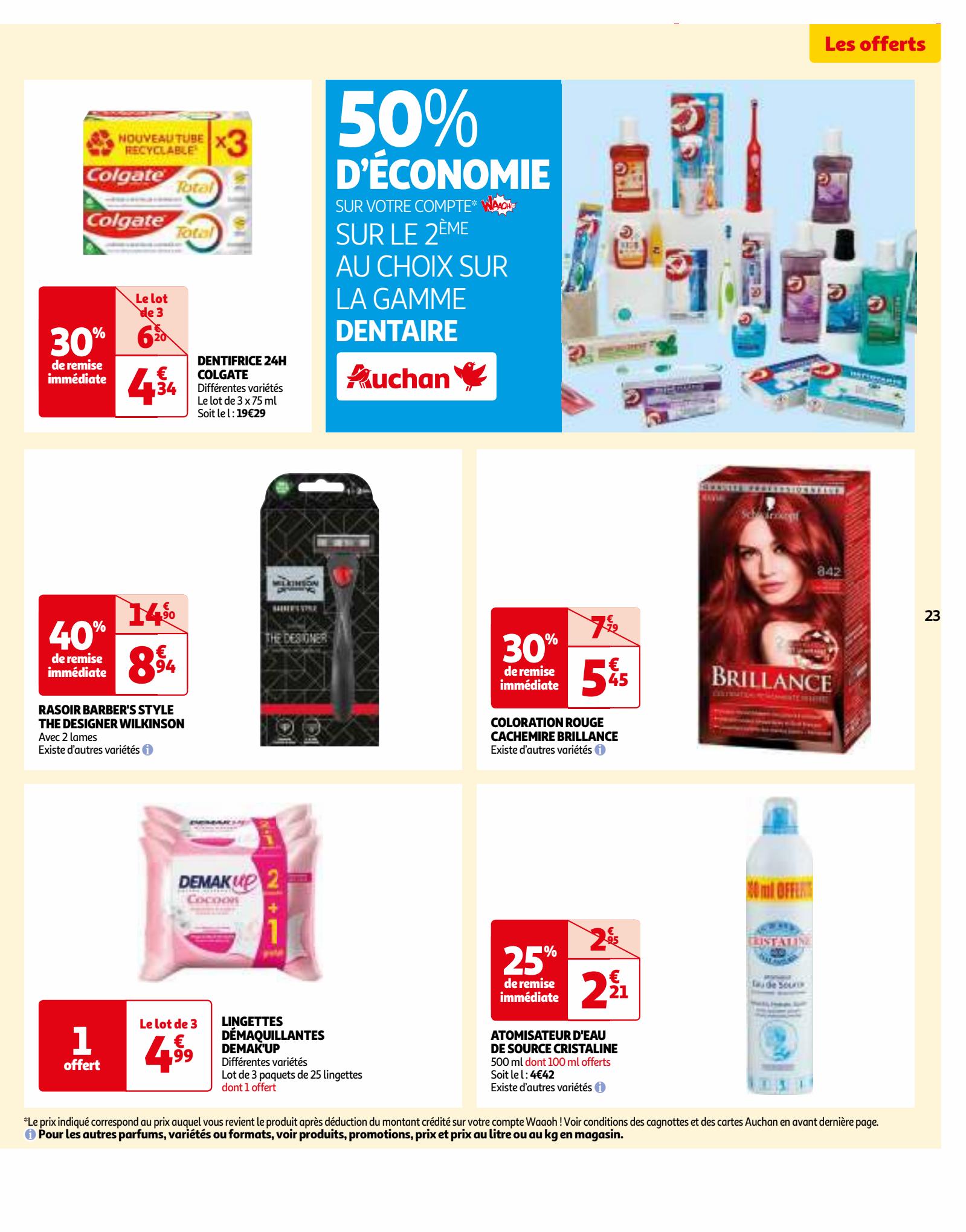 Catalogue Auchan 31 Juillet – 6 Août 2023 Page 23