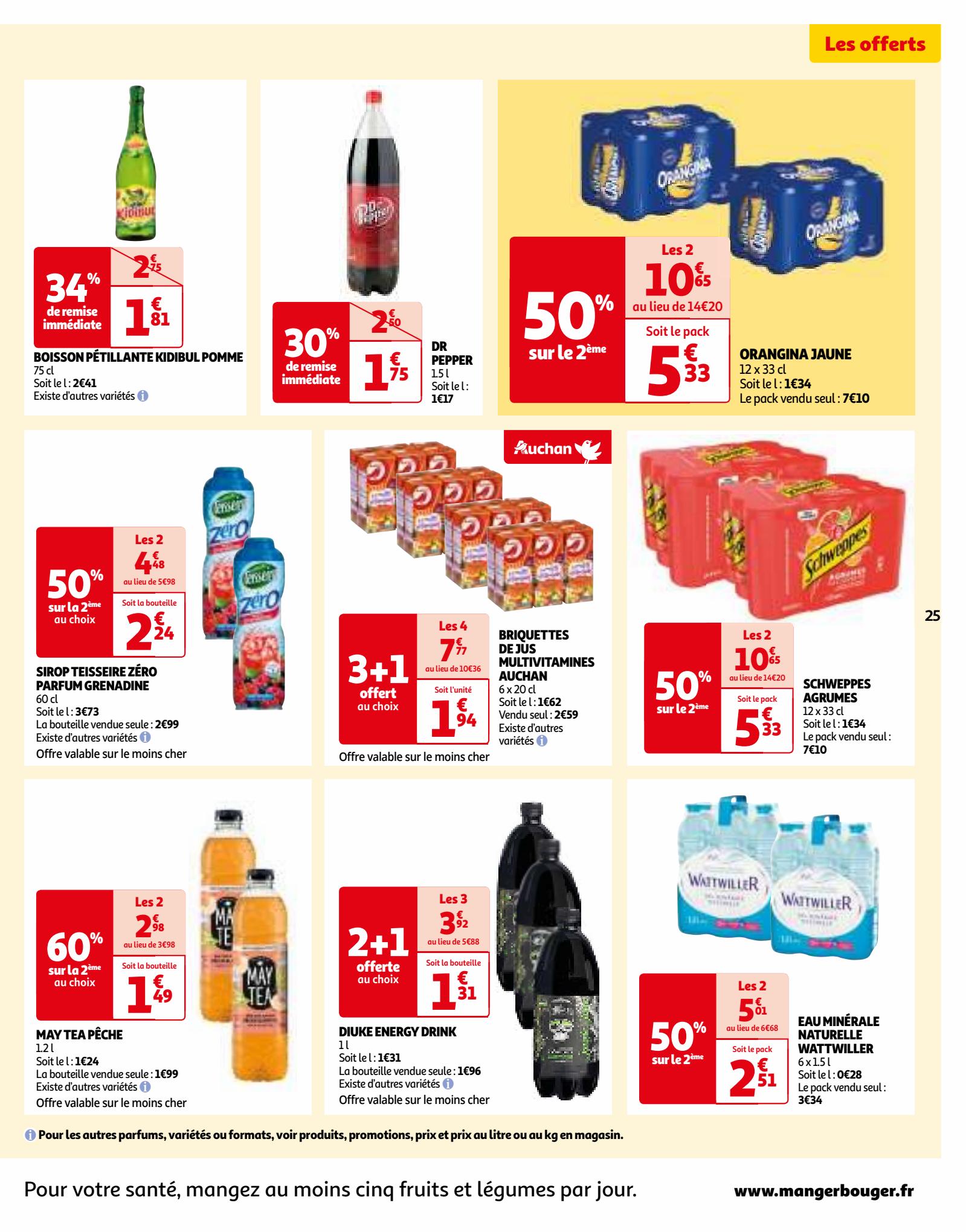 Catalogue Auchan 31 Juillet – 6 Août 2023 Page 25