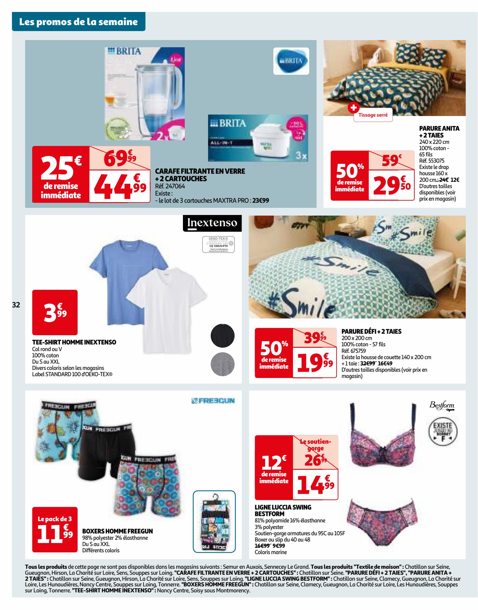 Catalogue Auchan 31 Juillet – 6 Août 2023 Page 32