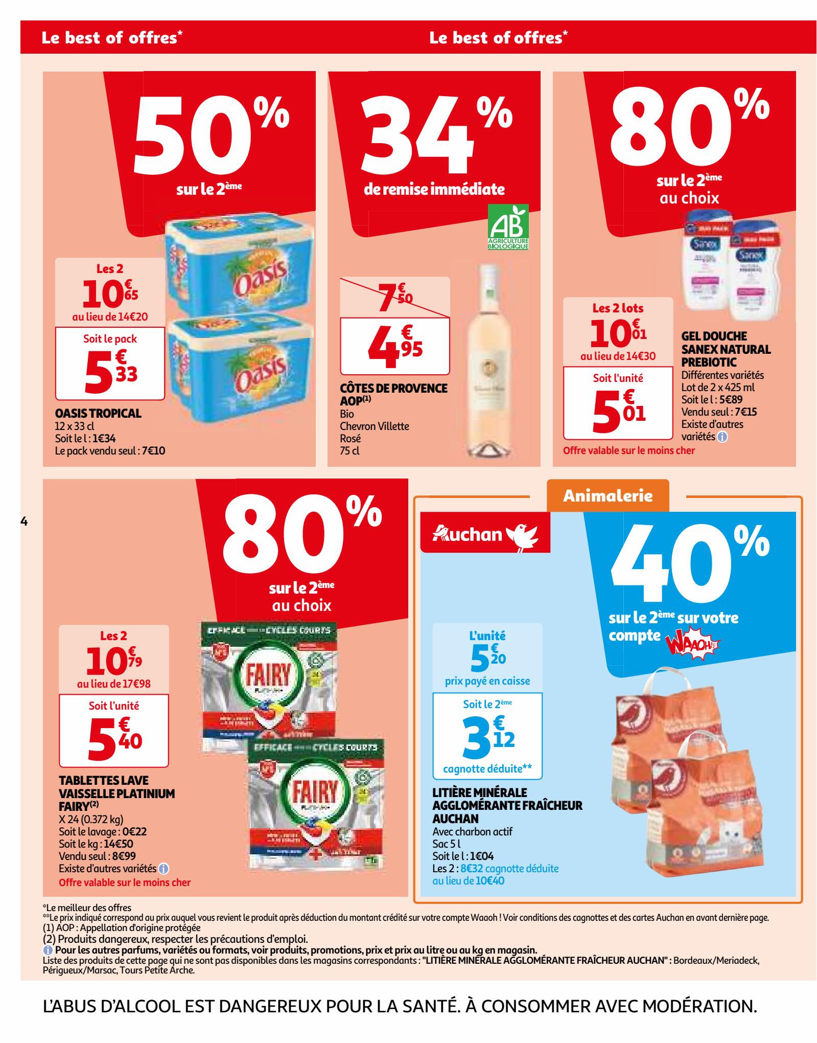 Catalogue Auchan 31 Juillet – 6 Août 2023 Page 4