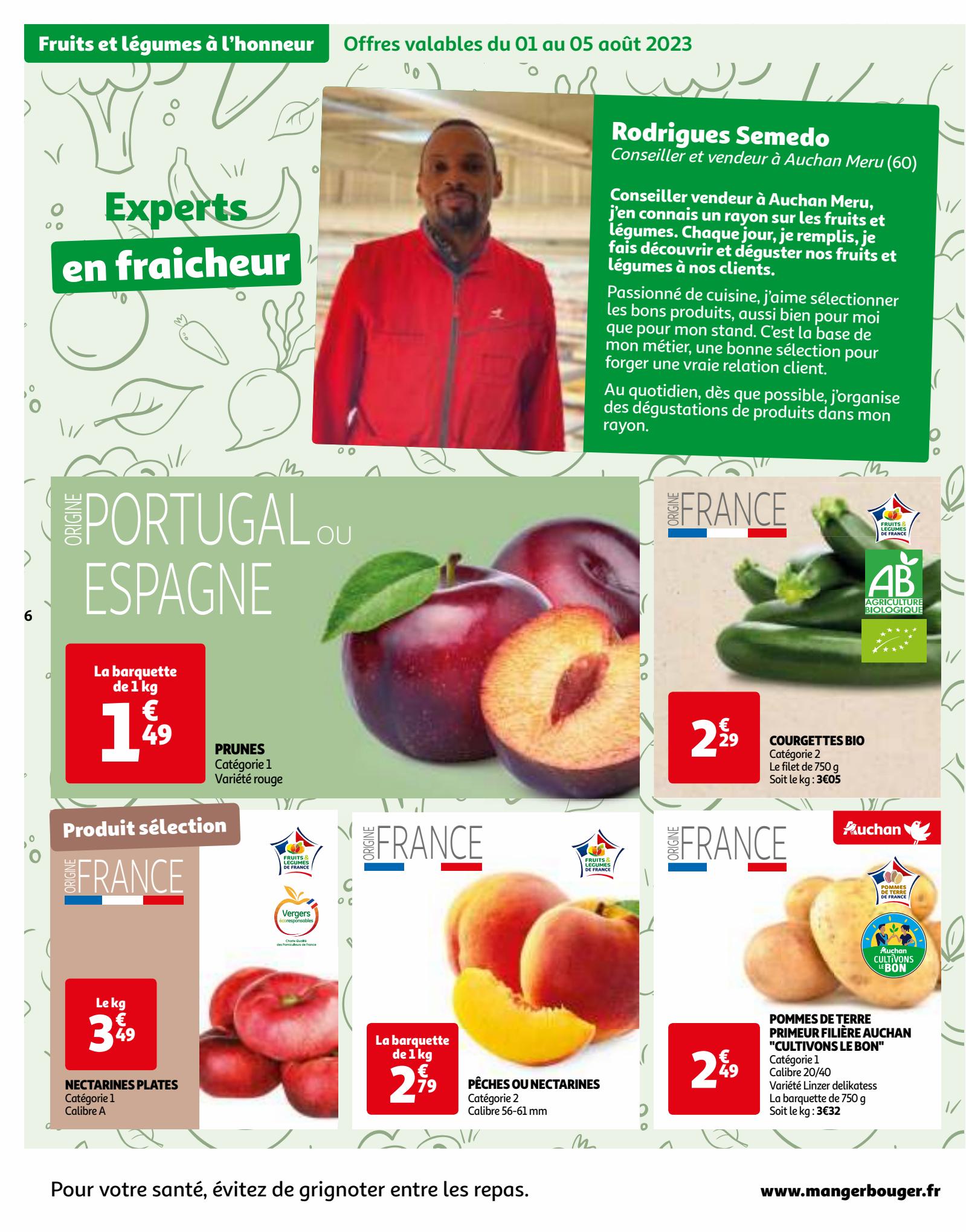 Catalogue Auchan 31 Juillet – 6 Août 2023 Page 6