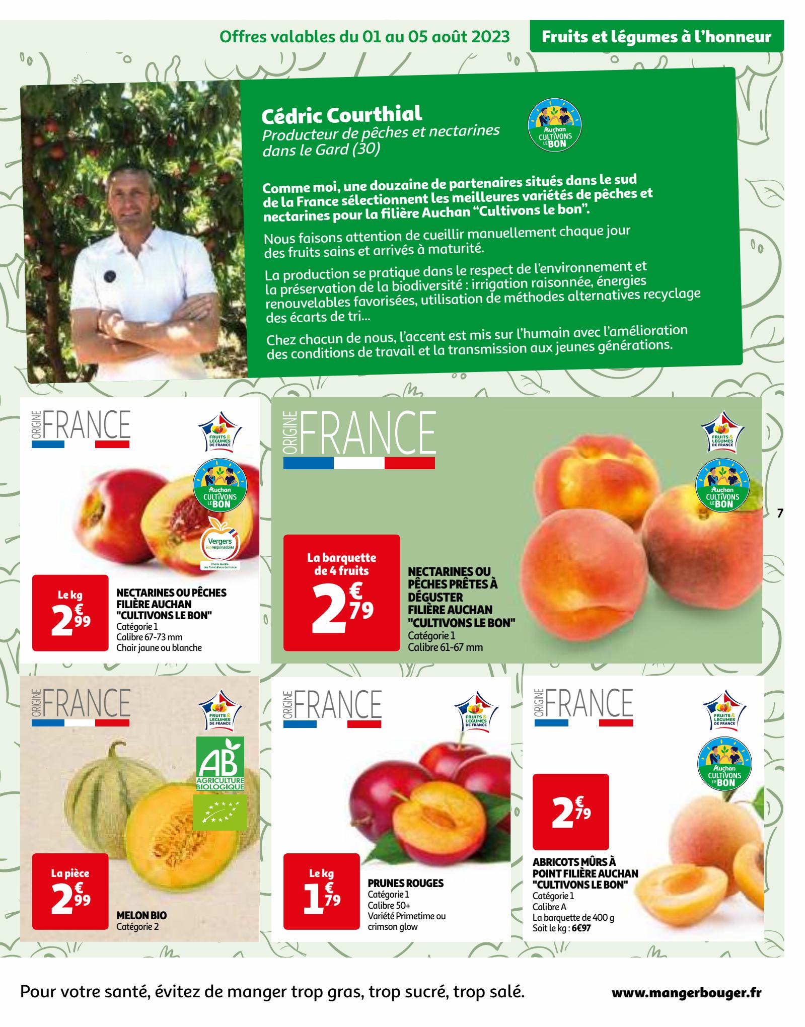 Catalogue Auchan 31 Juillet – 6 Août 2023 Page 7