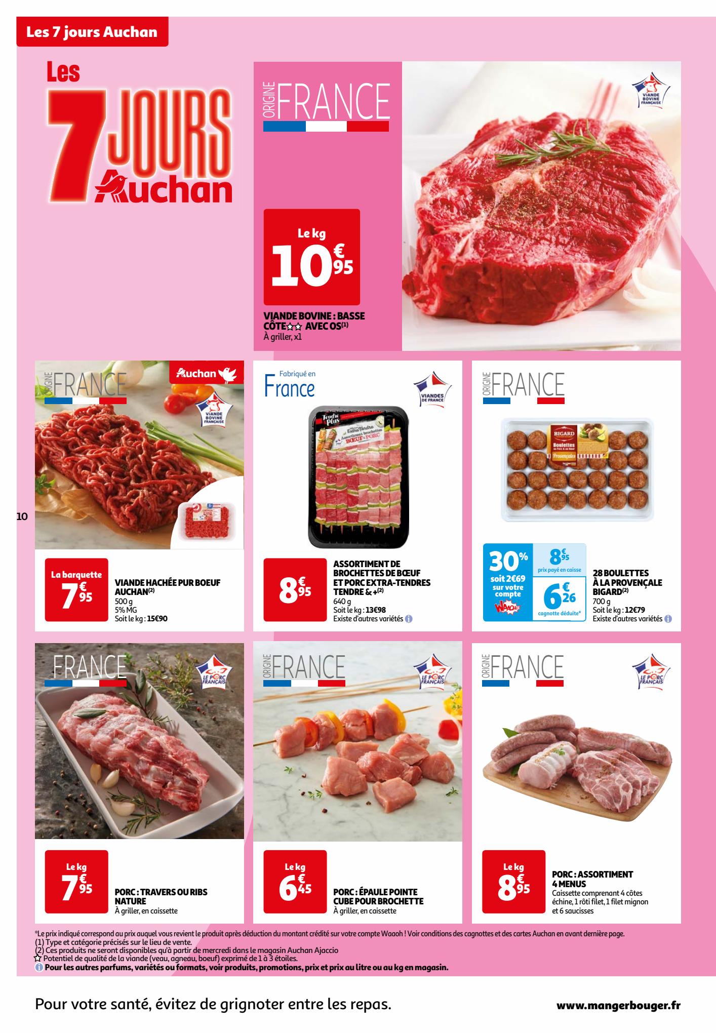 Catalogue Auchan 4 – 9 Juillet 2023 Page 10
