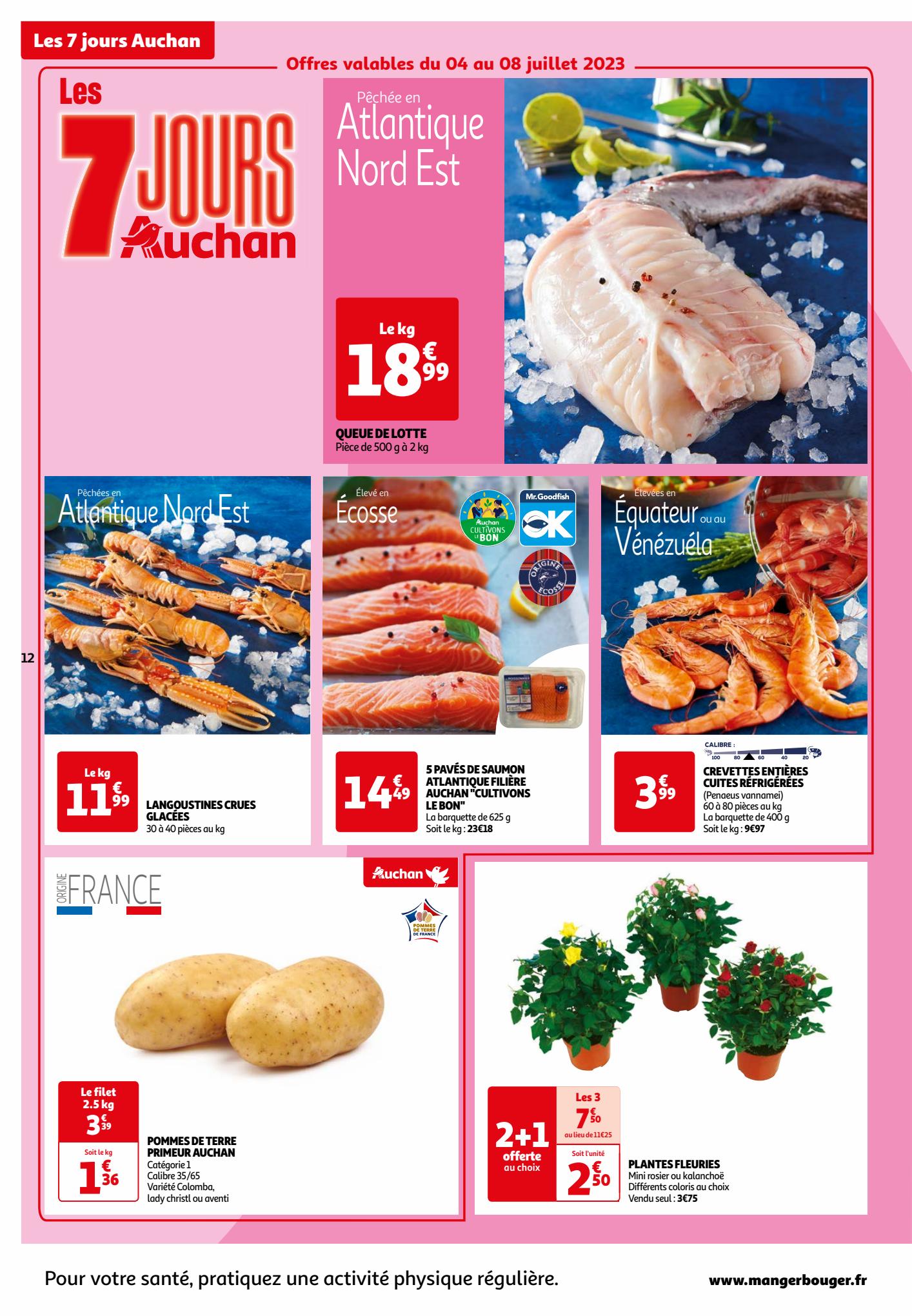 Catalogue Auchan 4 – 9 Juillet 2023 Page 12