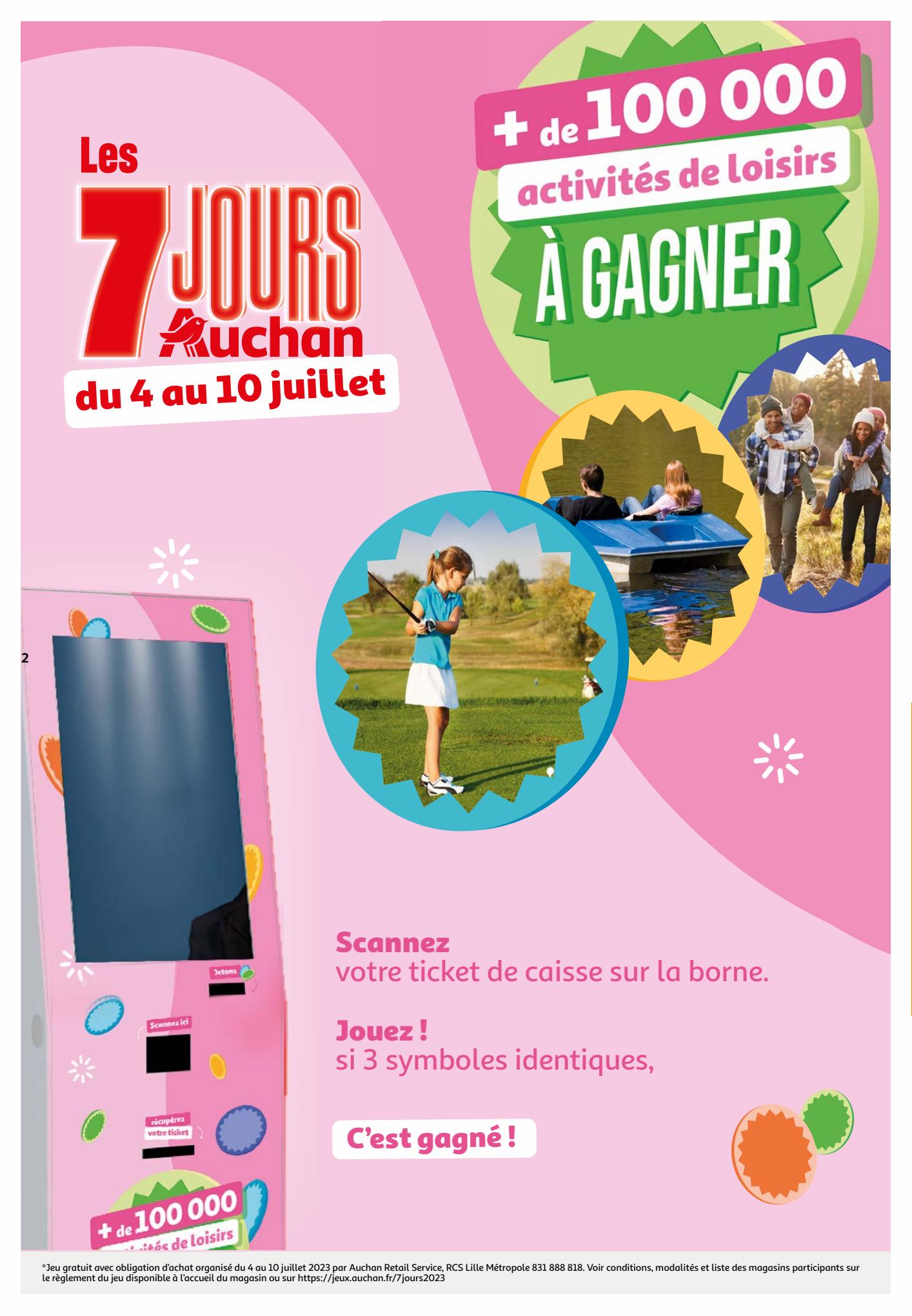 Catalogue Auchan 4 – 9 Juillet 2023 Page 2