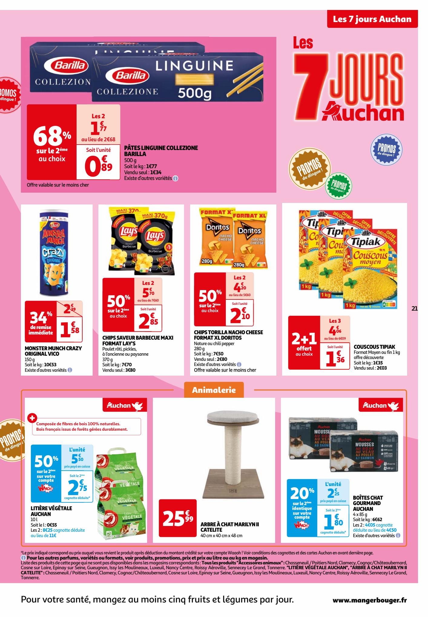 Catalogue Auchan 4 – 9 Juillet 2023 Page 21
