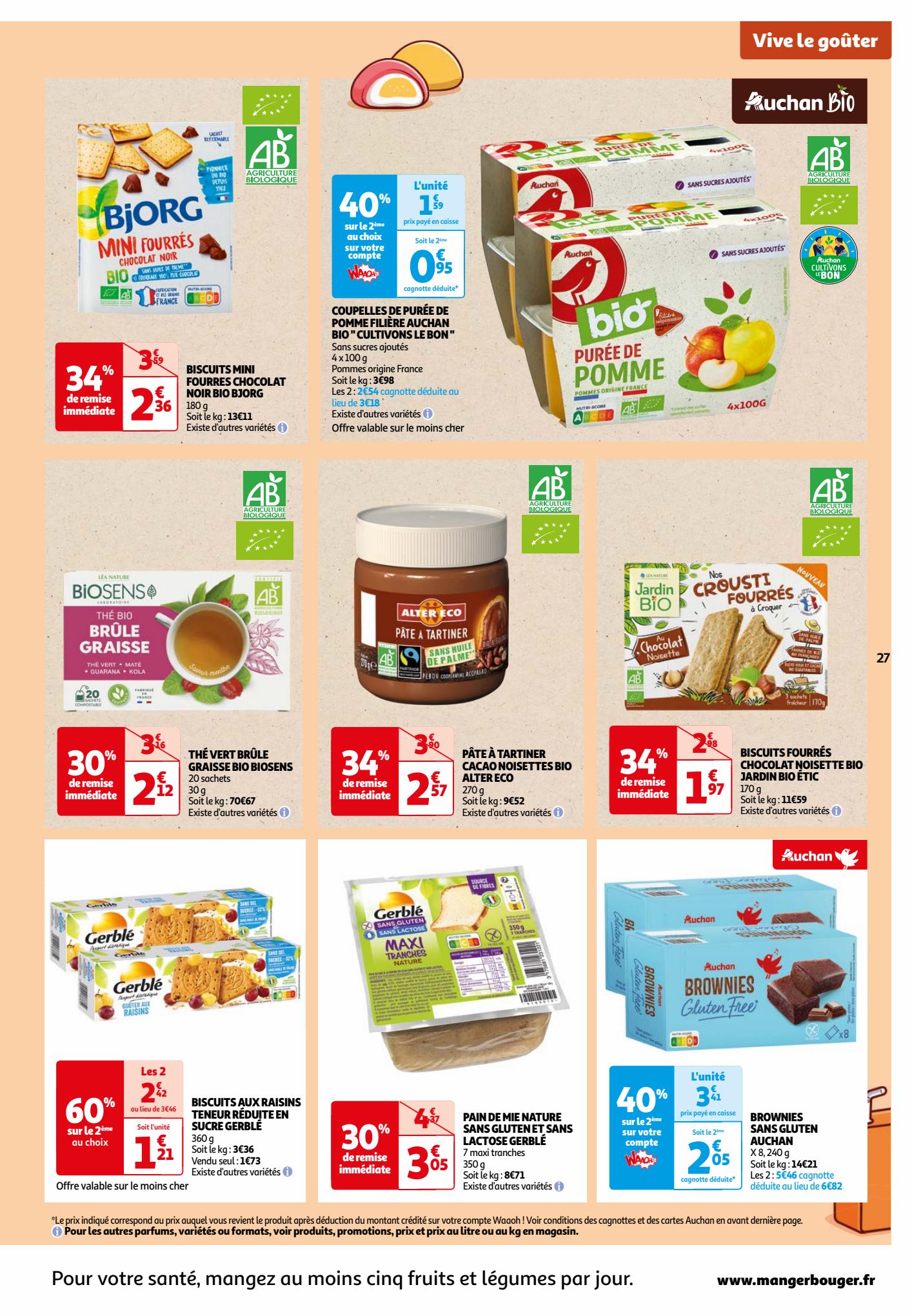 Catalogue Auchan 4 – 9 Juillet 2023 Page 27