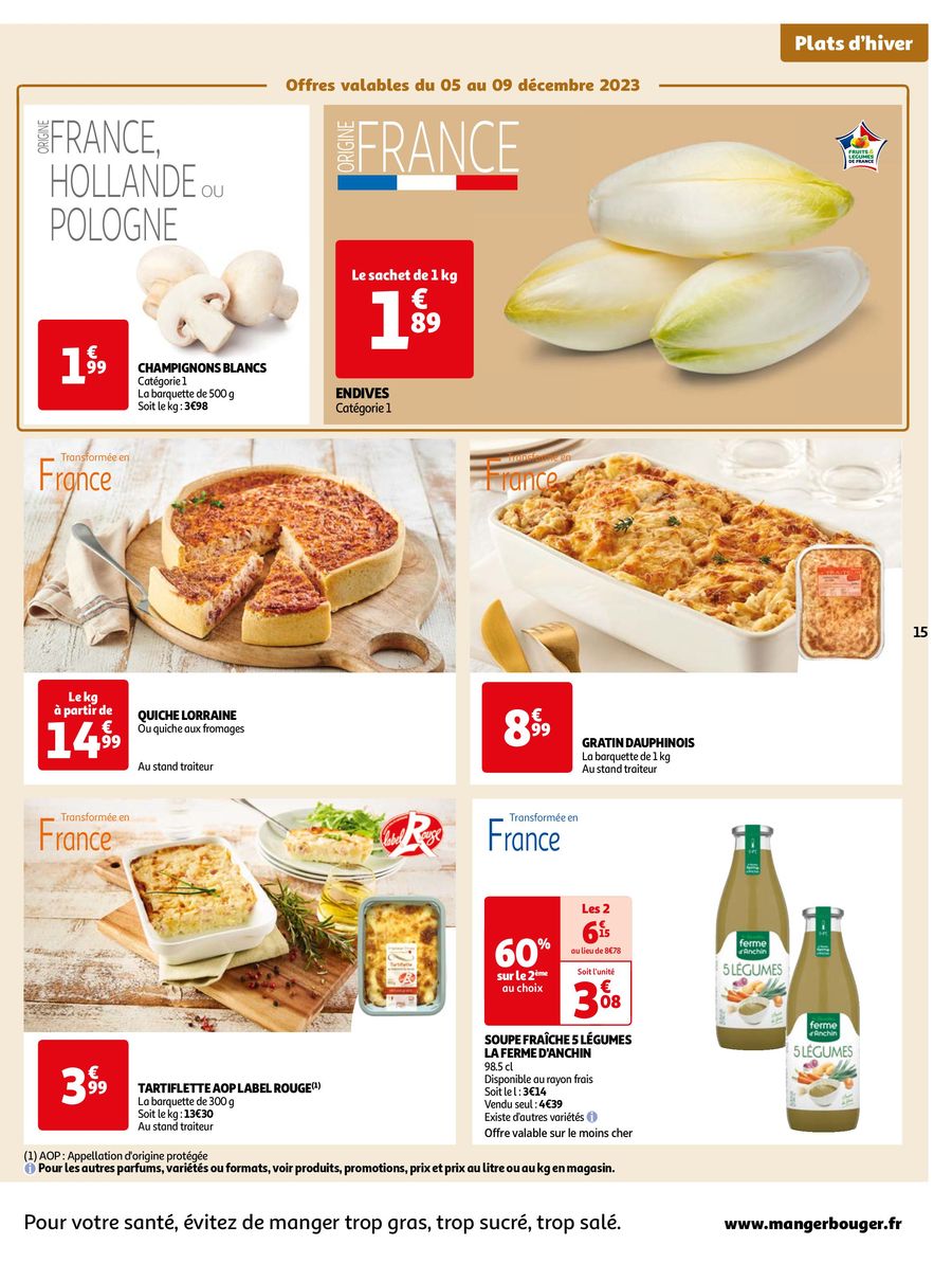 Catalogue Auchan  5 – 11 Décembre 2023 Page 15