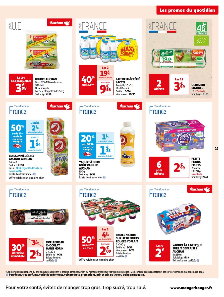 Catalogue Auchan  5 – 11 Décembre 2023 Page 19
