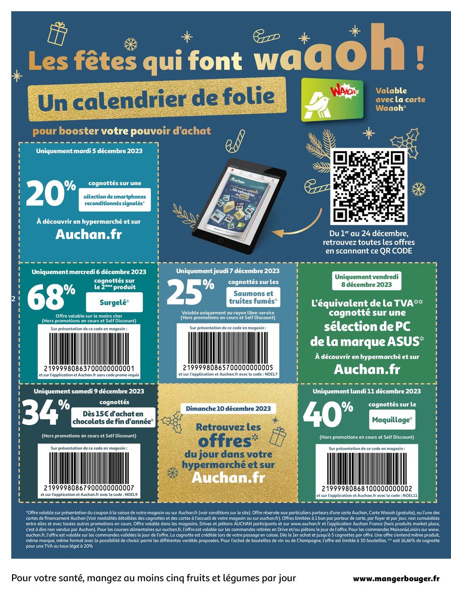 Catalogue Auchan  5 – 11 Décembre 2023 Page 2