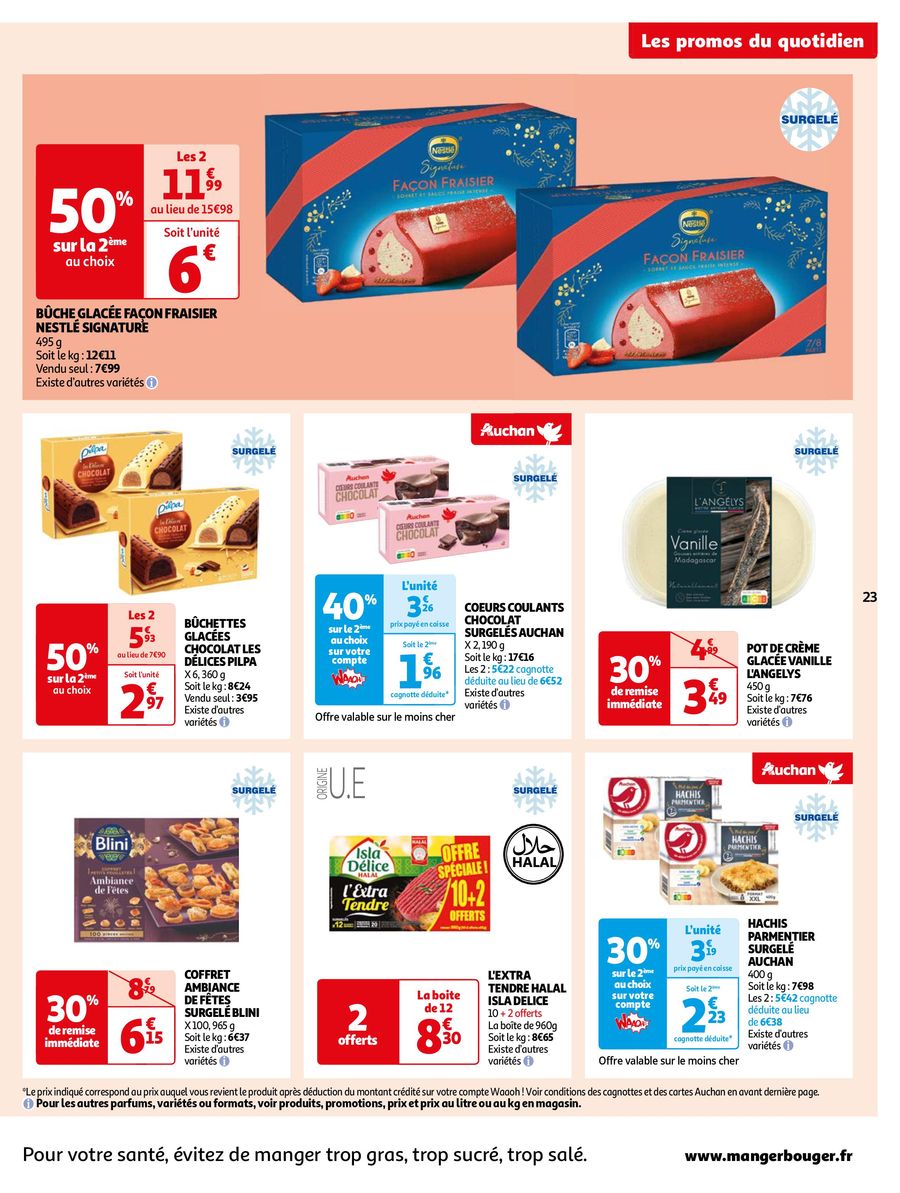Catalogue Auchan  5 – 11 Décembre 2023 Page 23