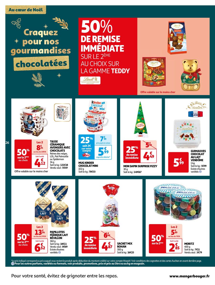 Catalogue Auchan  5 – 11 Décembre 2023 Page 26