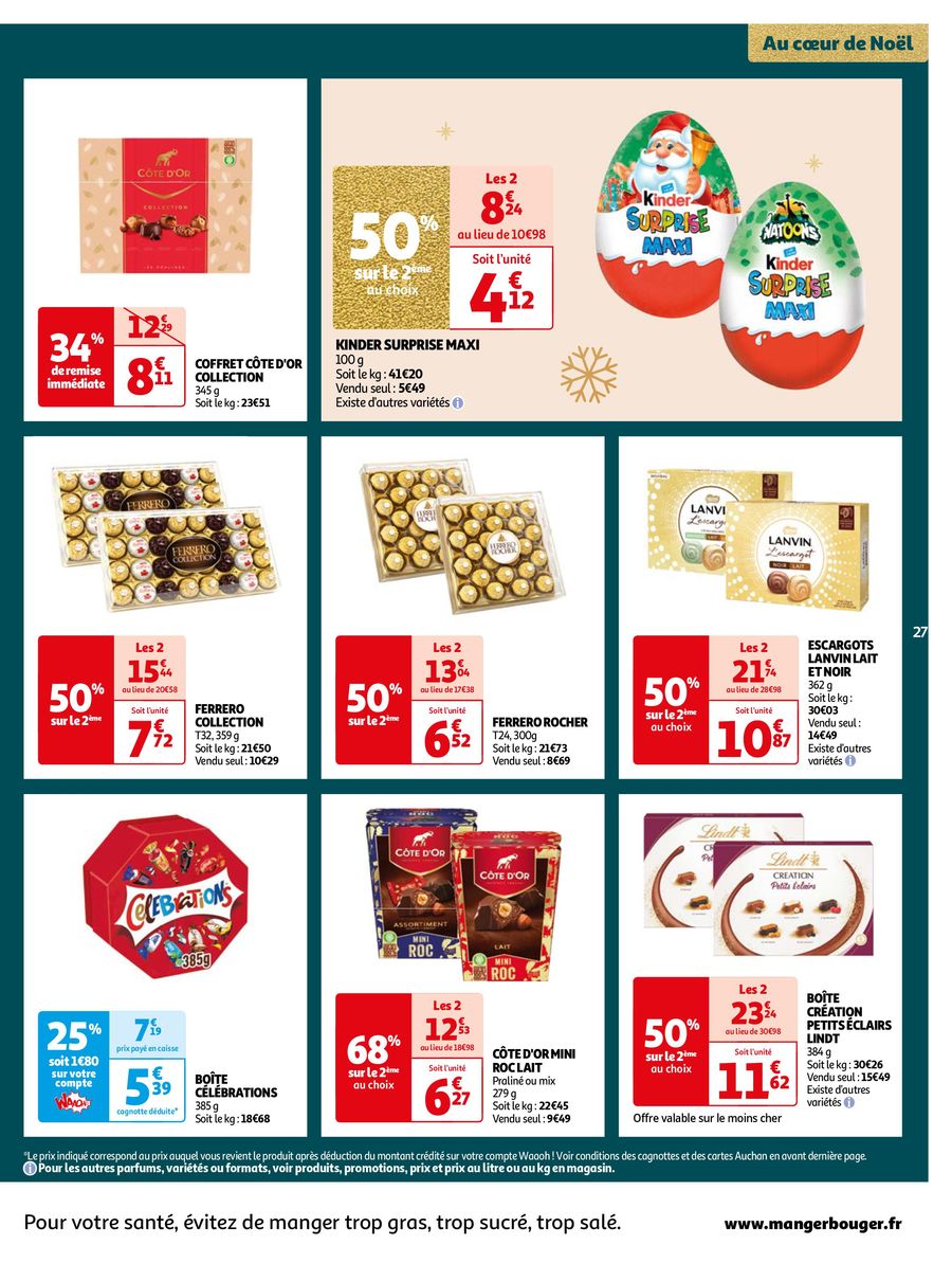 Catalogue Auchan  5 – 11 Décembre 2023 Page 27