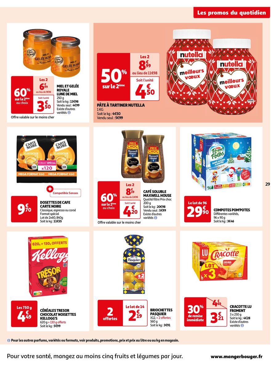 Catalogue Auchan  5 – 11 Décembre 2023 Page 29