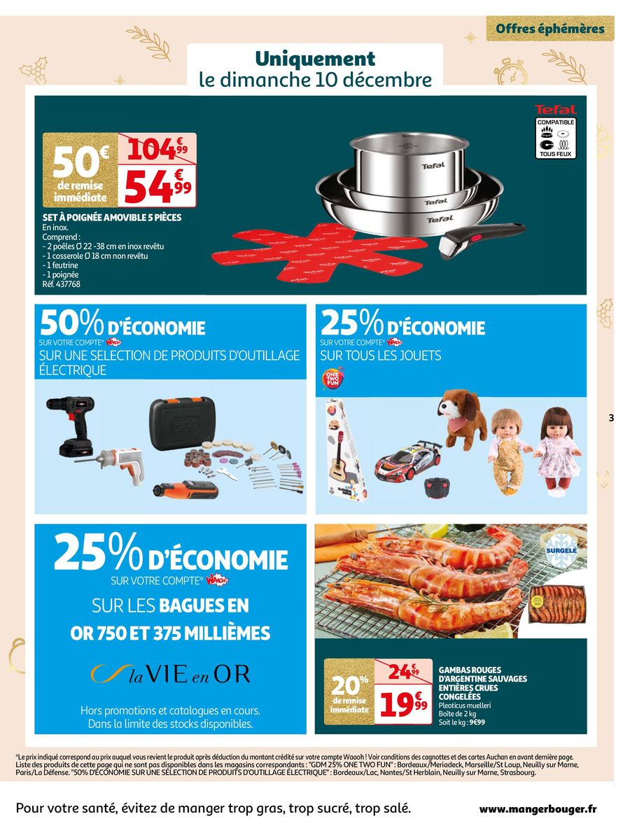 Catalogue Auchan  5 – 11 Décembre 2023 Page 3