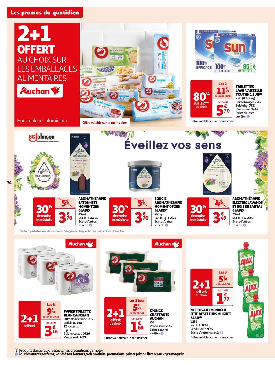 Catalogue Auchan  5 – 11 Décembre 2023 Page 34