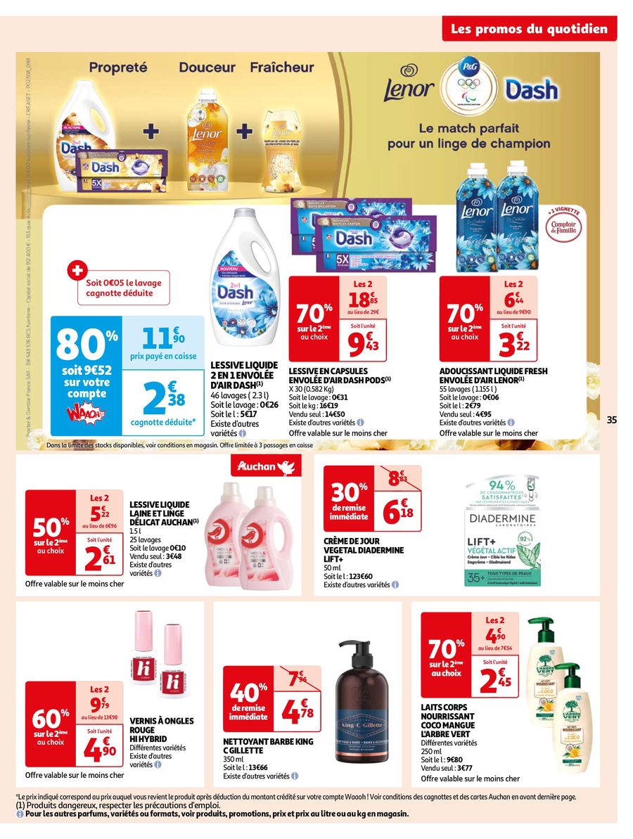 Catalogue Auchan  5 – 11 Décembre 2023 Page 35