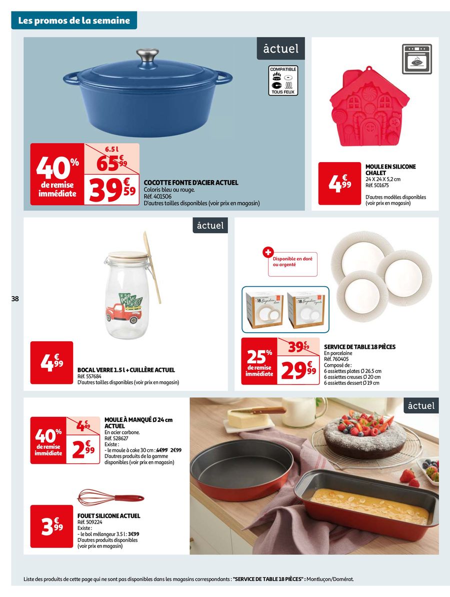 Catalogue Auchan  5 – 11 Décembre 2023 Page 38