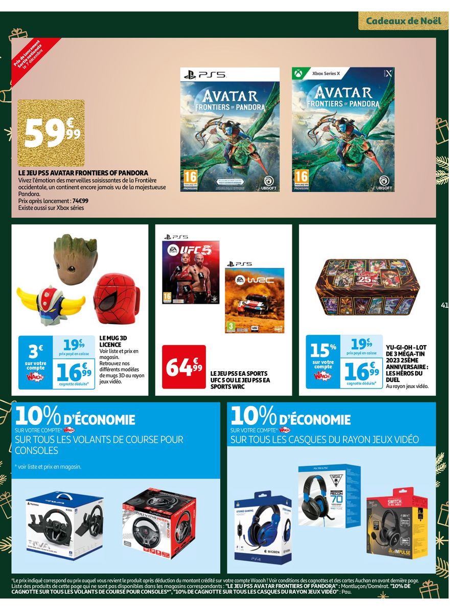 Catalogue Auchan  5 – 11 Décembre 2023 Page 41