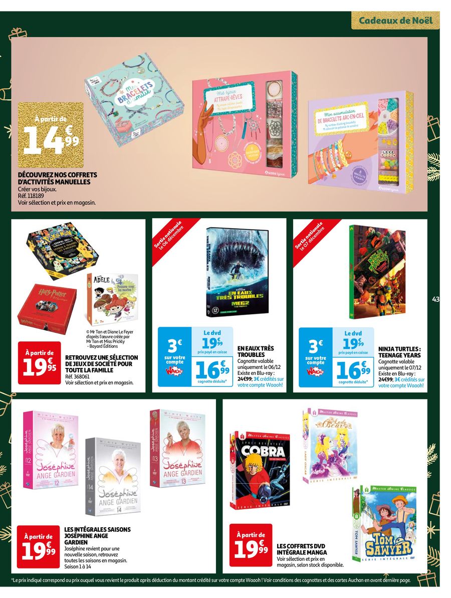 Catalogue Auchan  5 – 11 Décembre 2023 Page 43