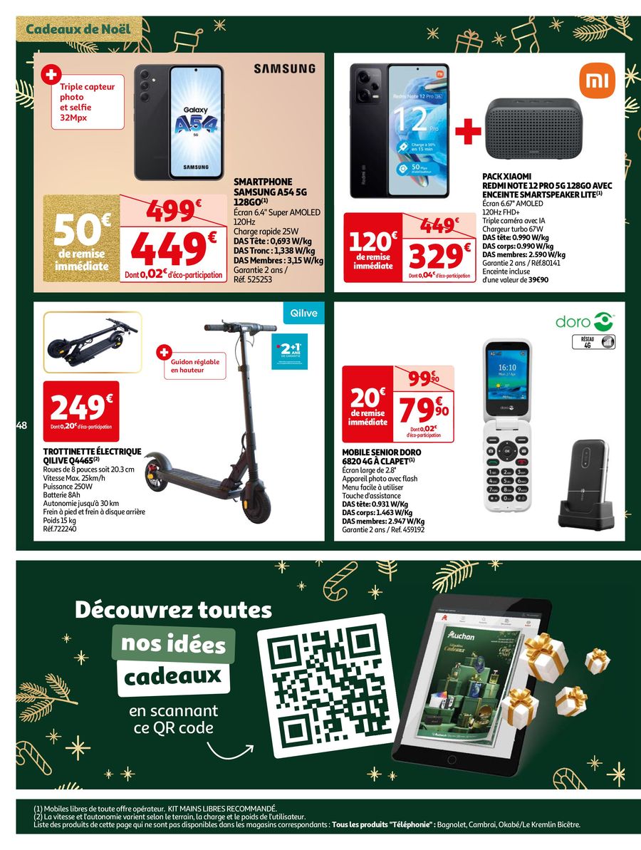 Catalogue Auchan  5 – 11 Décembre 2023 Page 48
