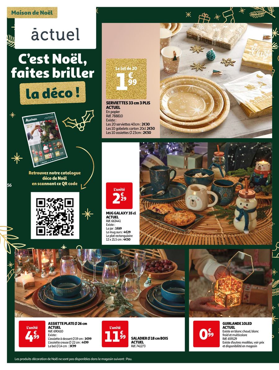 Catalogue Auchan  5 – 11 Décembre 2023 Page 56