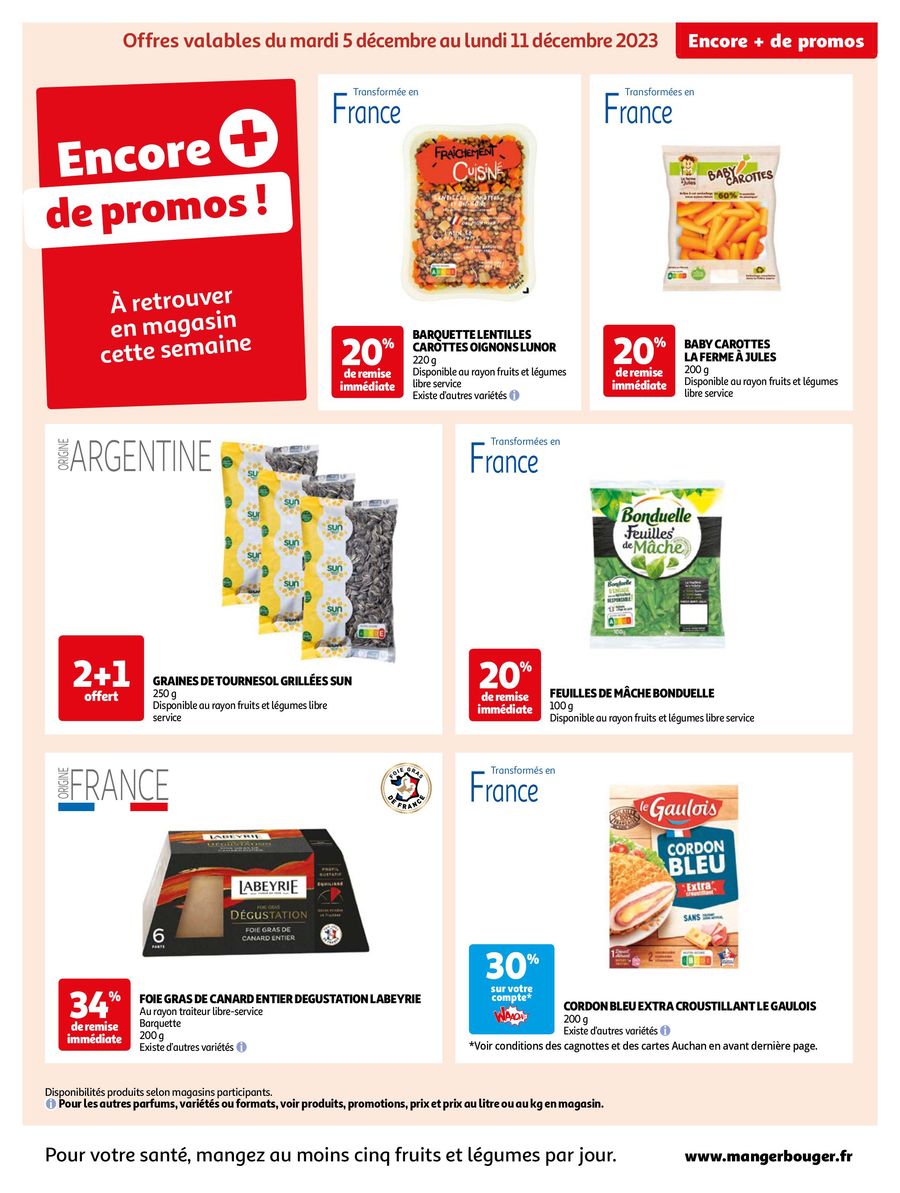 Catalogue Auchan  5 – 11 Décembre 2023 Page 62