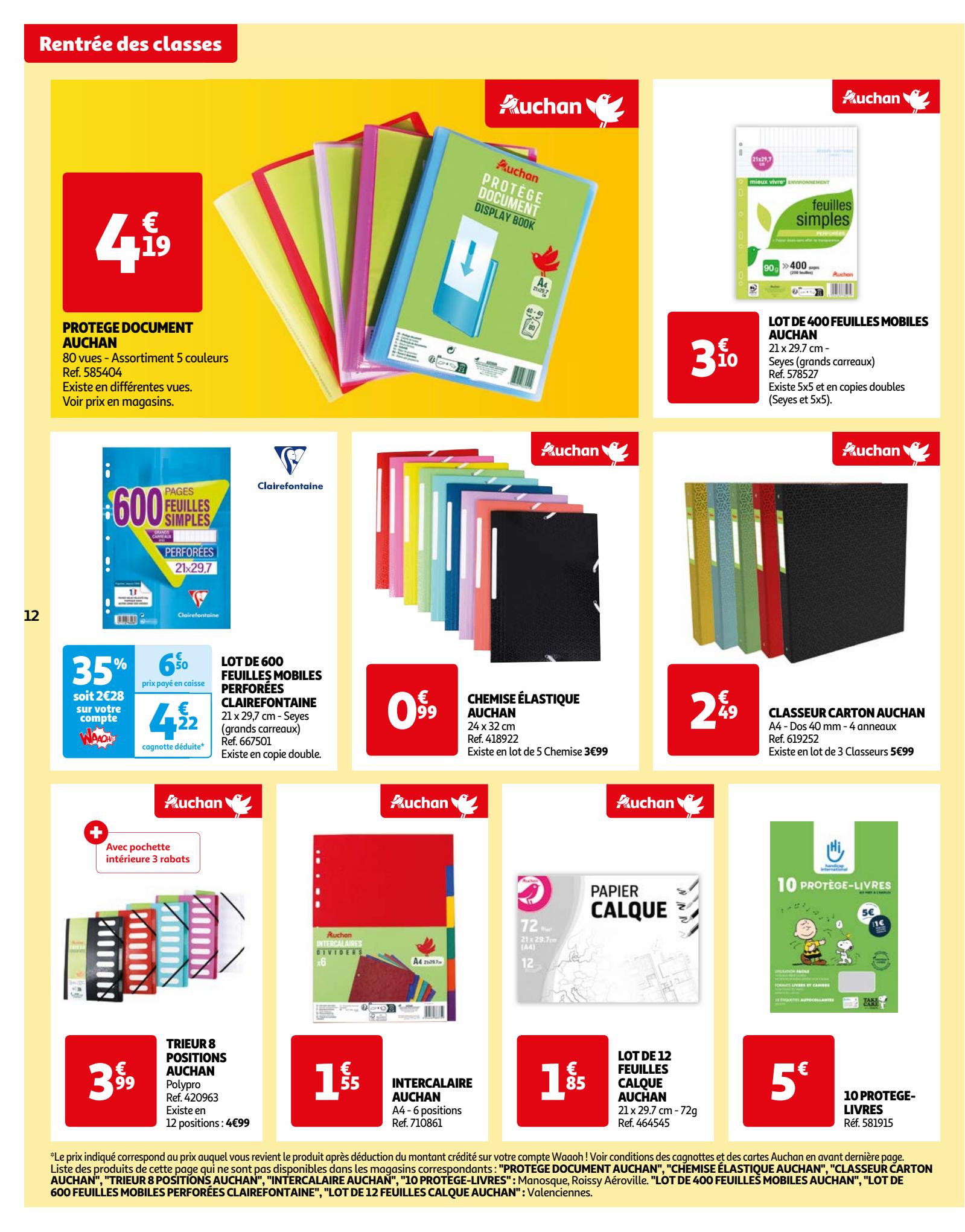 Catalogue Auchan 8 – 28 Août 2023 Page 12