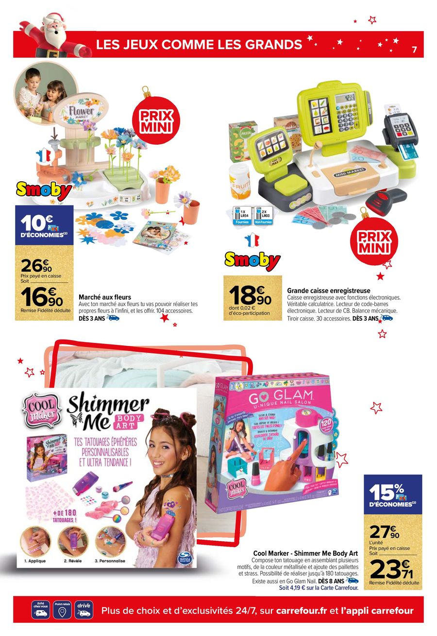 Catalogue Carrefour Market 24 Octobre – 3 Décembre 2023 Page 7