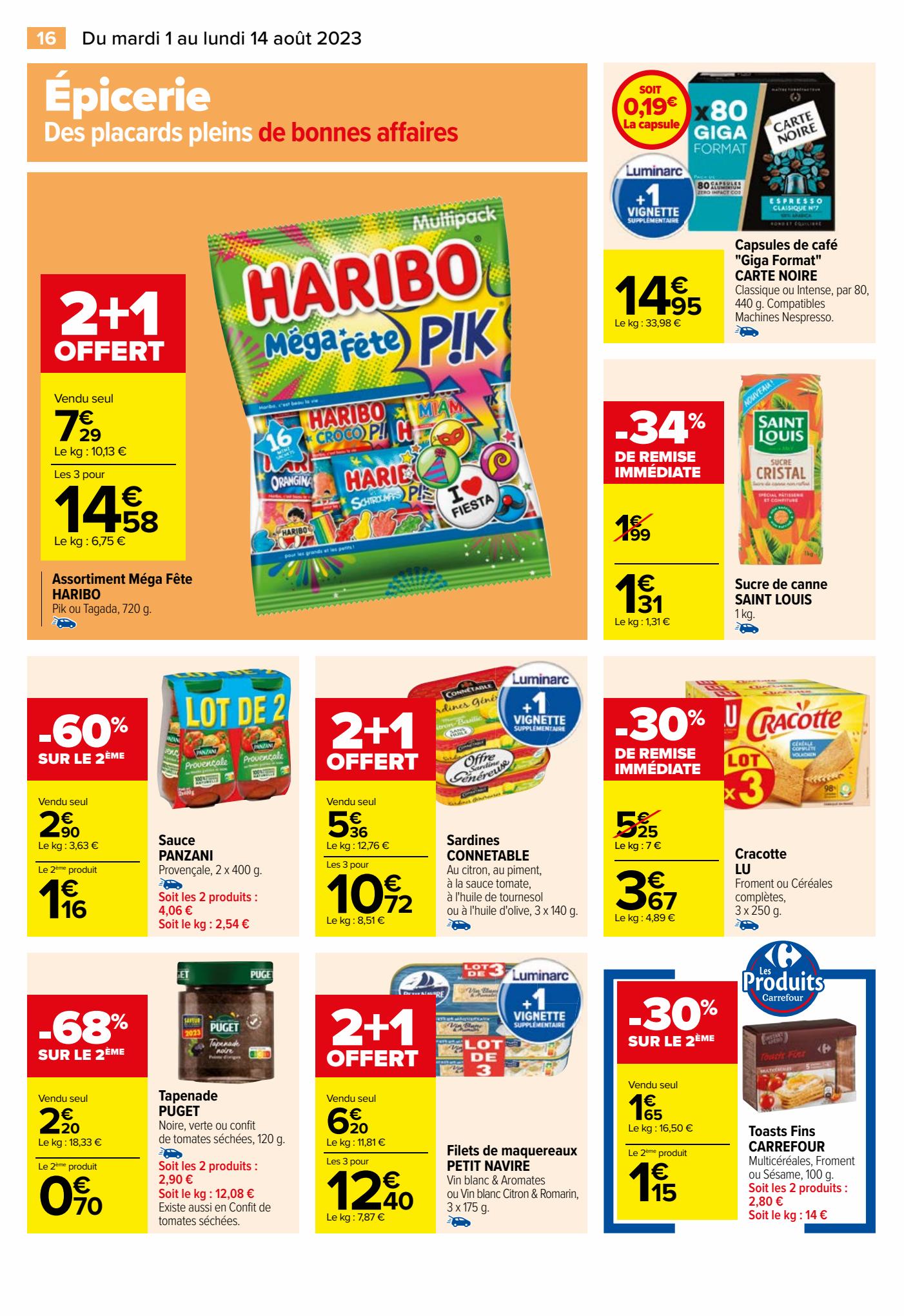 Catalogue Carrefour 1 – 14 Août 2023 Page 26