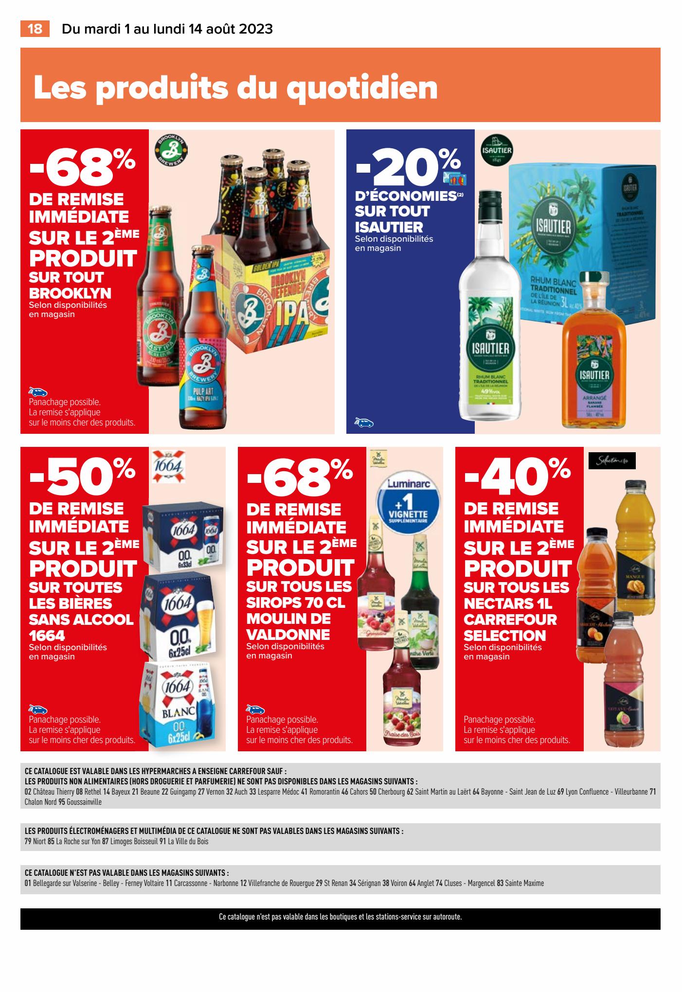 Catalogue Carrefour 1 – 14 Août 2023 Page 28