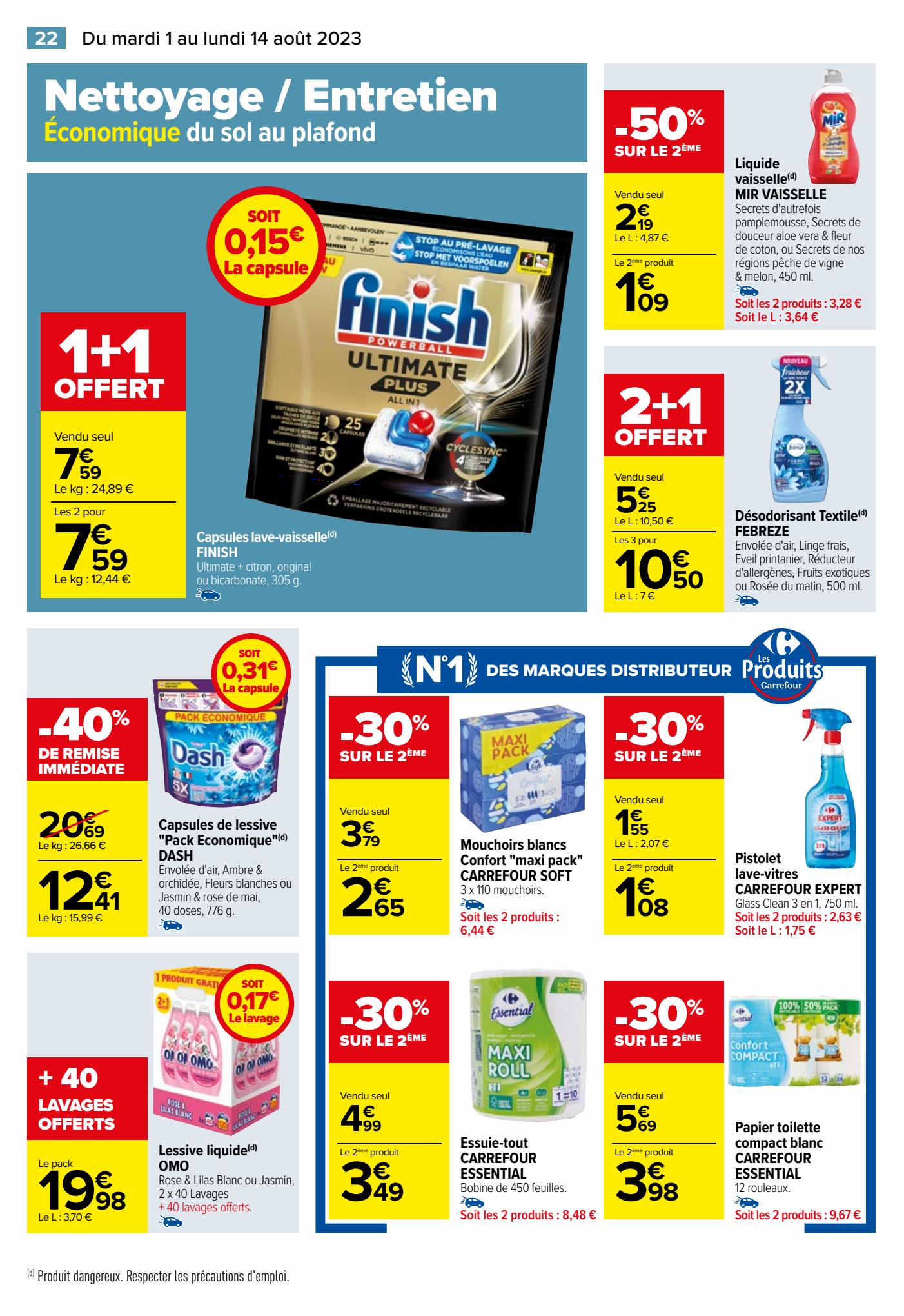 Catalogue Carrefour 1 – 14 Août 2023 Page 32
