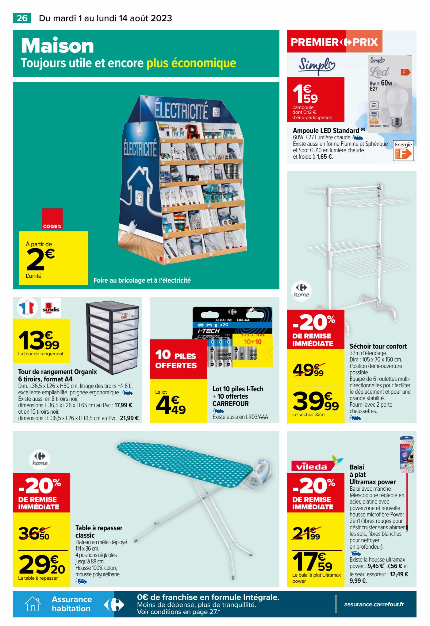Catalogue Carrefour 1 – 14 Août 2023 Page 36