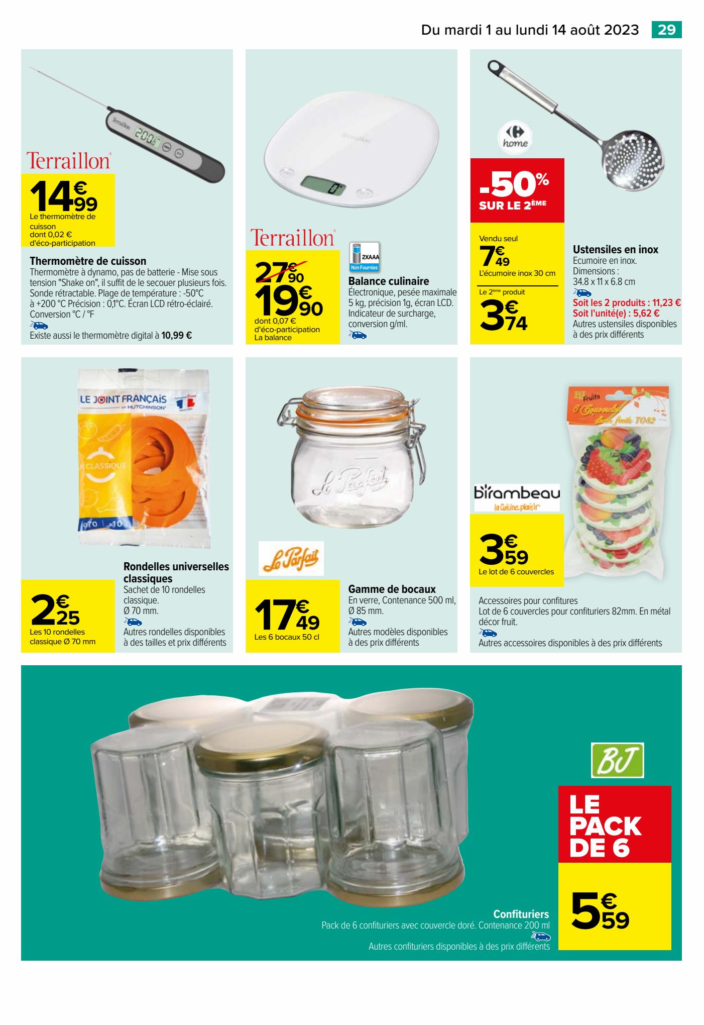 Catalogue Carrefour 1 – 14 Août 2023 Page 39