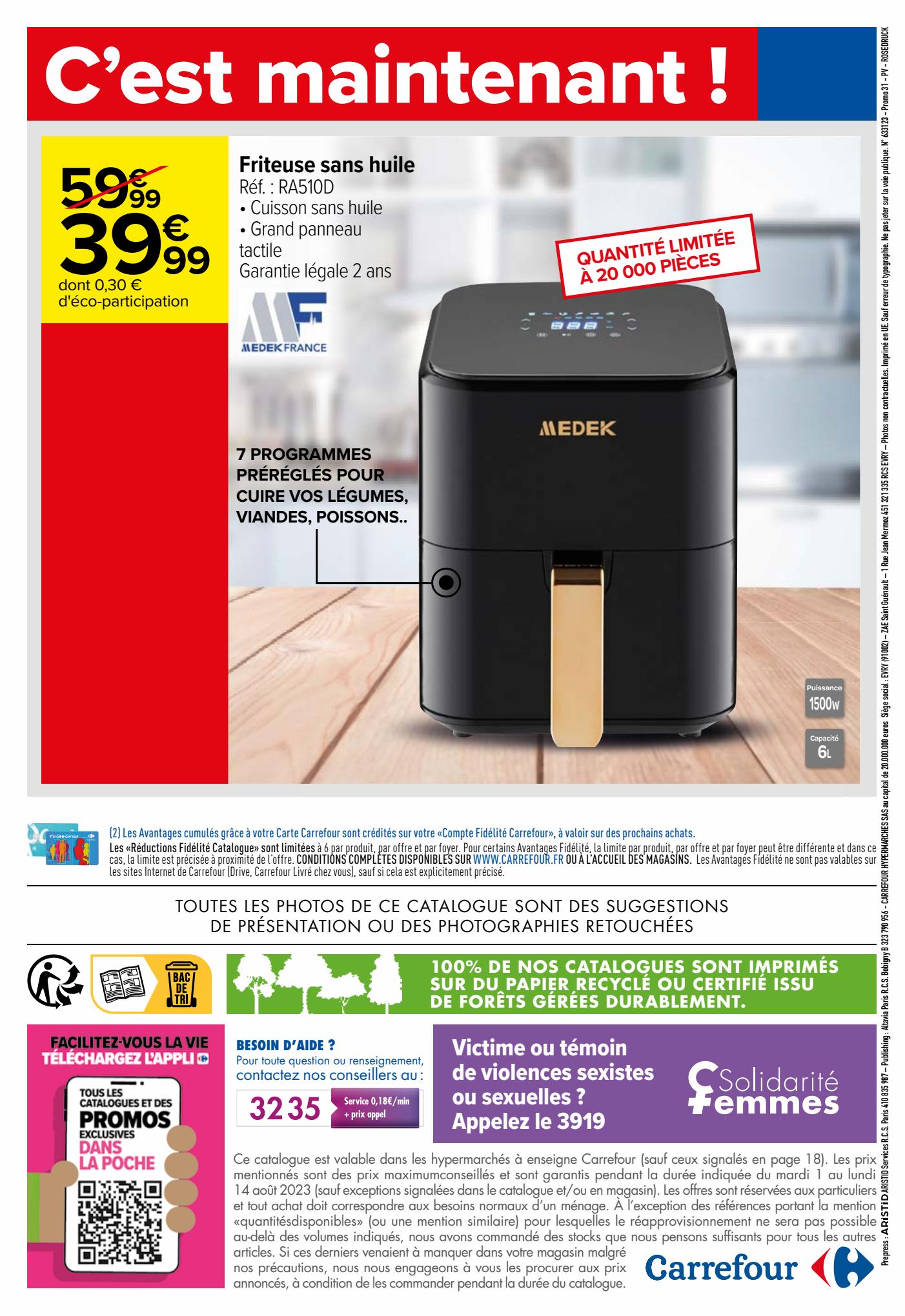 Catalogue Carrefour 1 – 14 Août 2023 Page 44