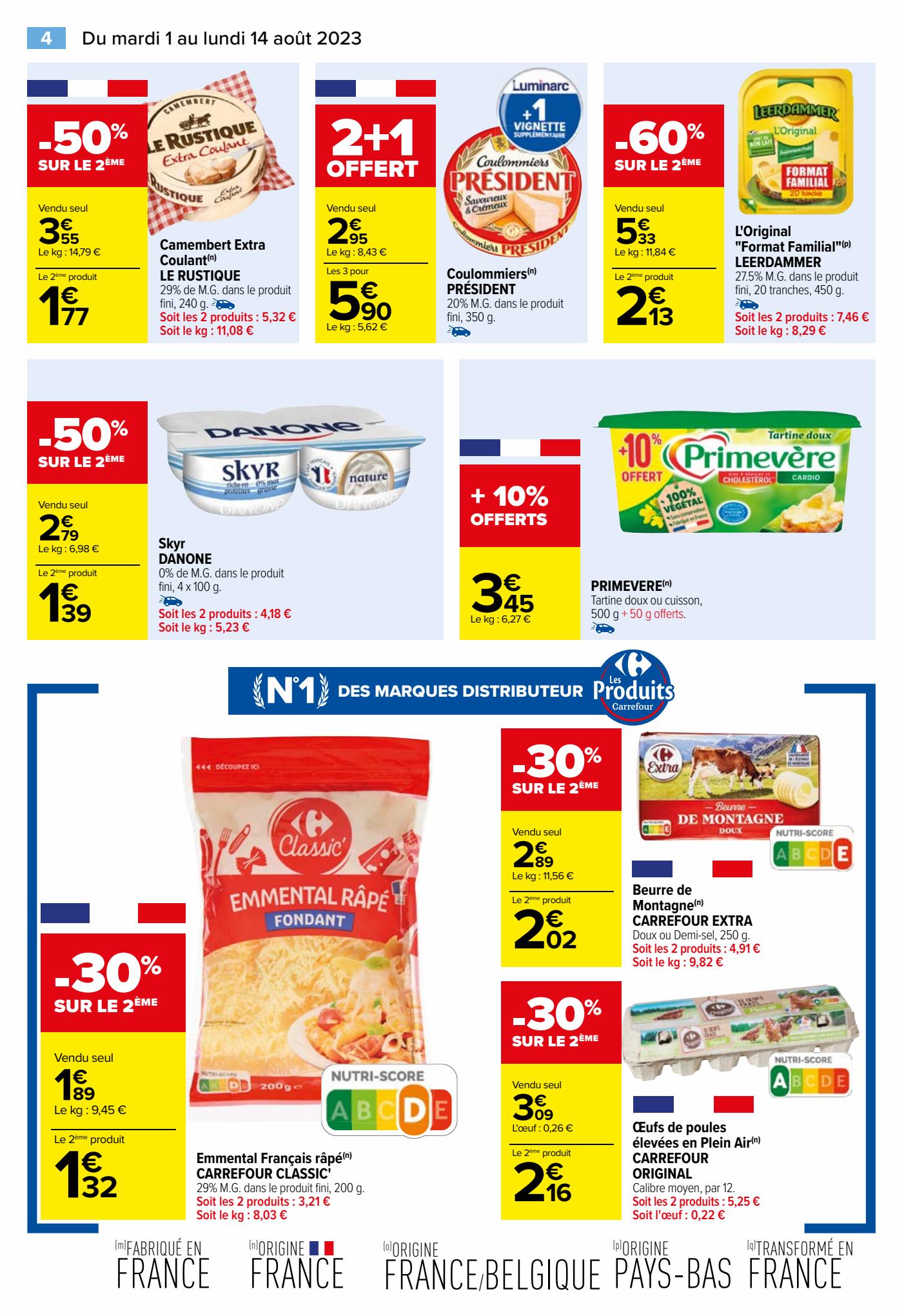 Catalogue Carrefour 1 – 14 Août 2023 Page 6